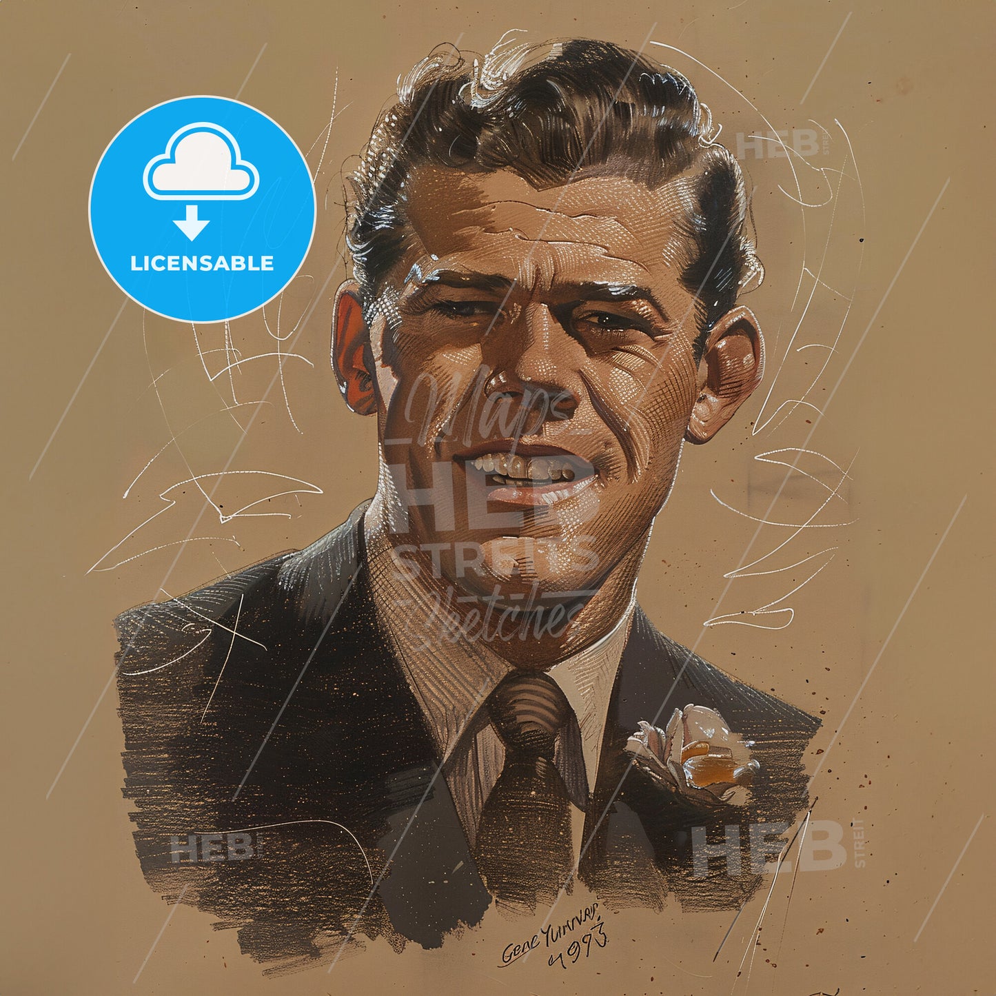 Gene Tunney, 1897 - 1978, American heavyweight boxer - A Man In A Suit