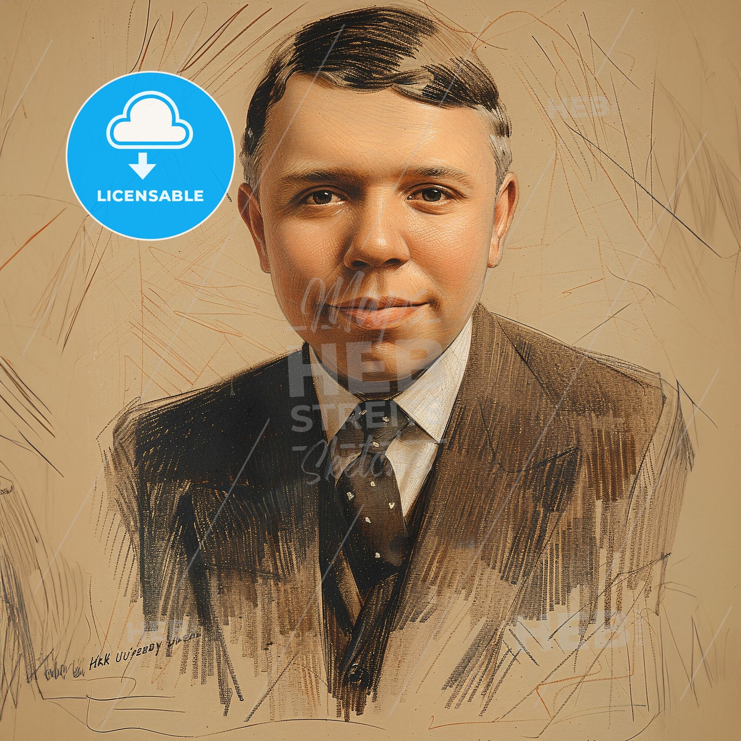 Harold Urey, 1893 - 1981, American chemist - A Man In A Suit