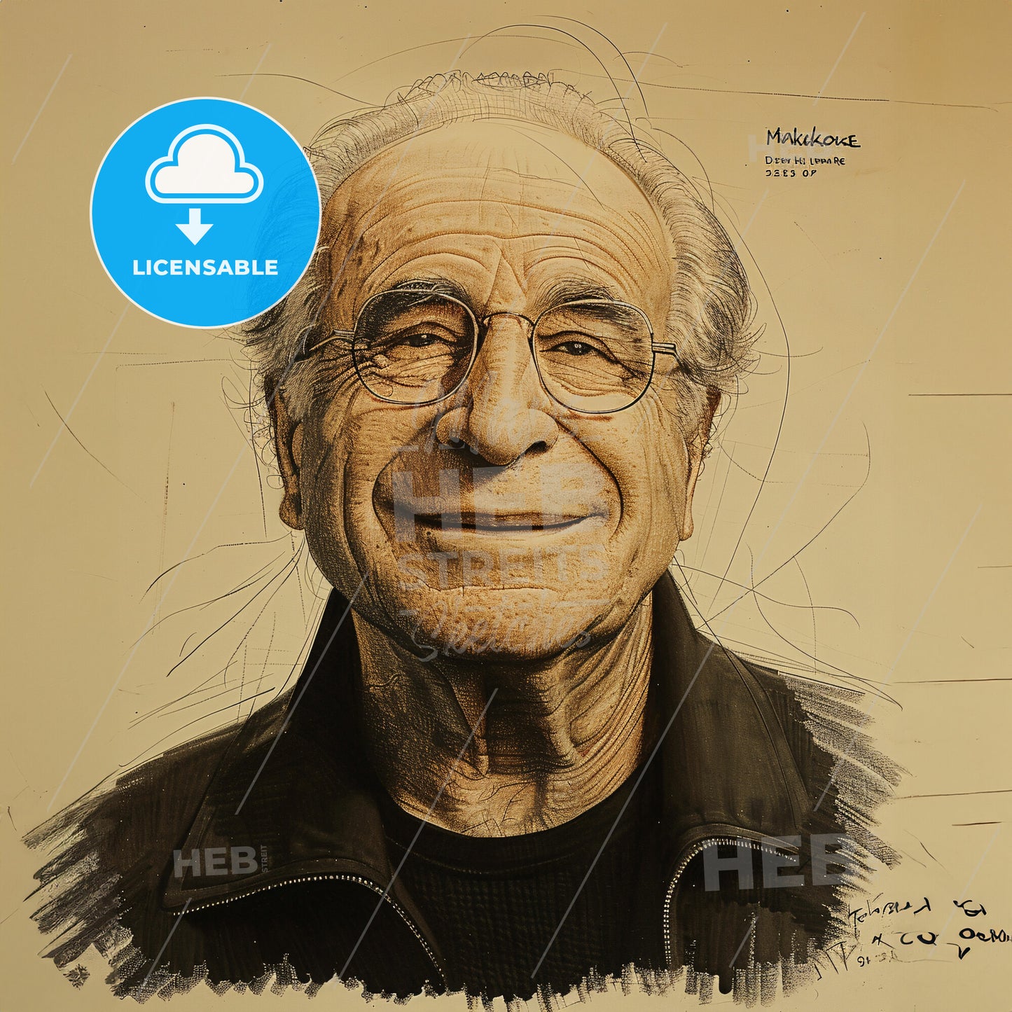 Harry Macklowe, Born: 1937, American real estate developer - A Man With Glasses Smiling With Old Tuscaloosa County Jail In The Background