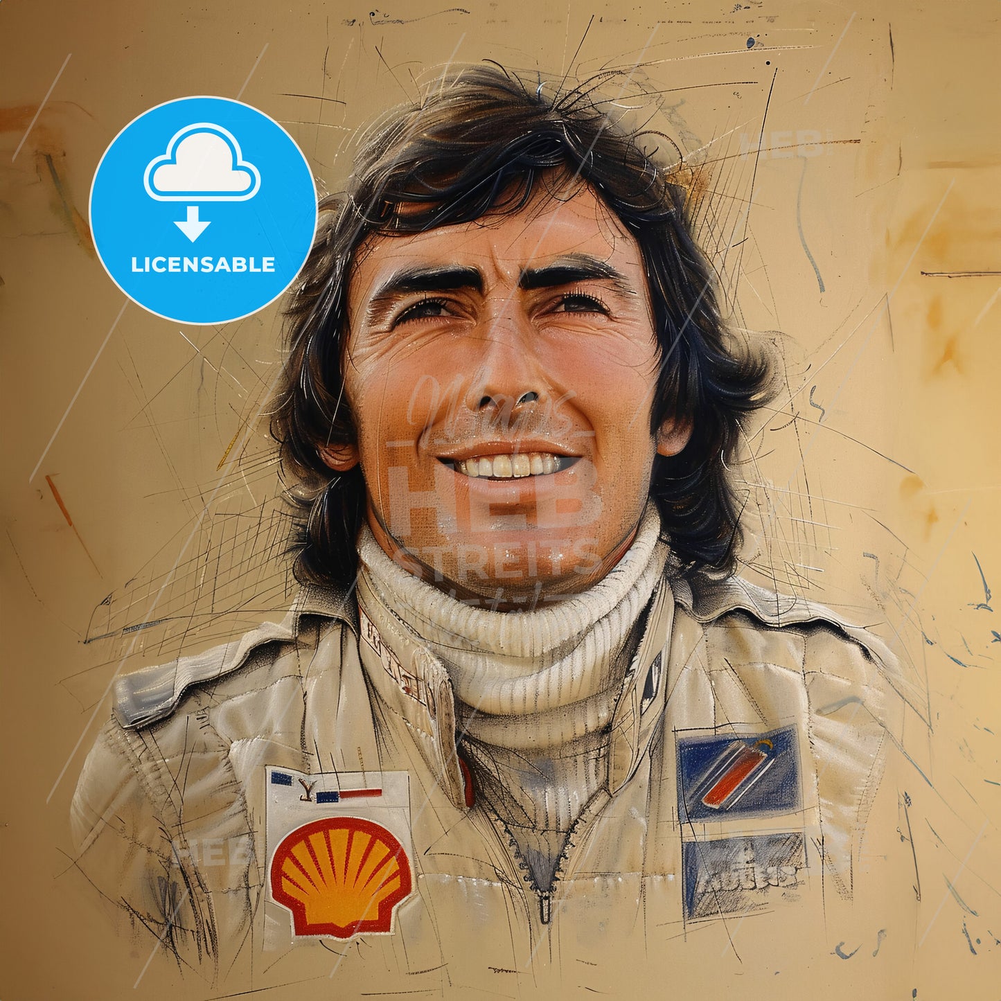 Jackie Stewart, Born: 1939, British racing driver - A Man In A White Jacket