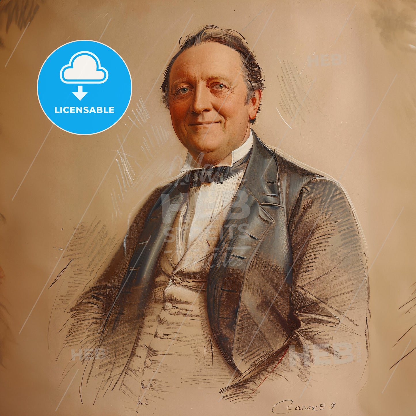James Caird, 1837 - 1916, British philanthropist and navigator - A Man In A Suit