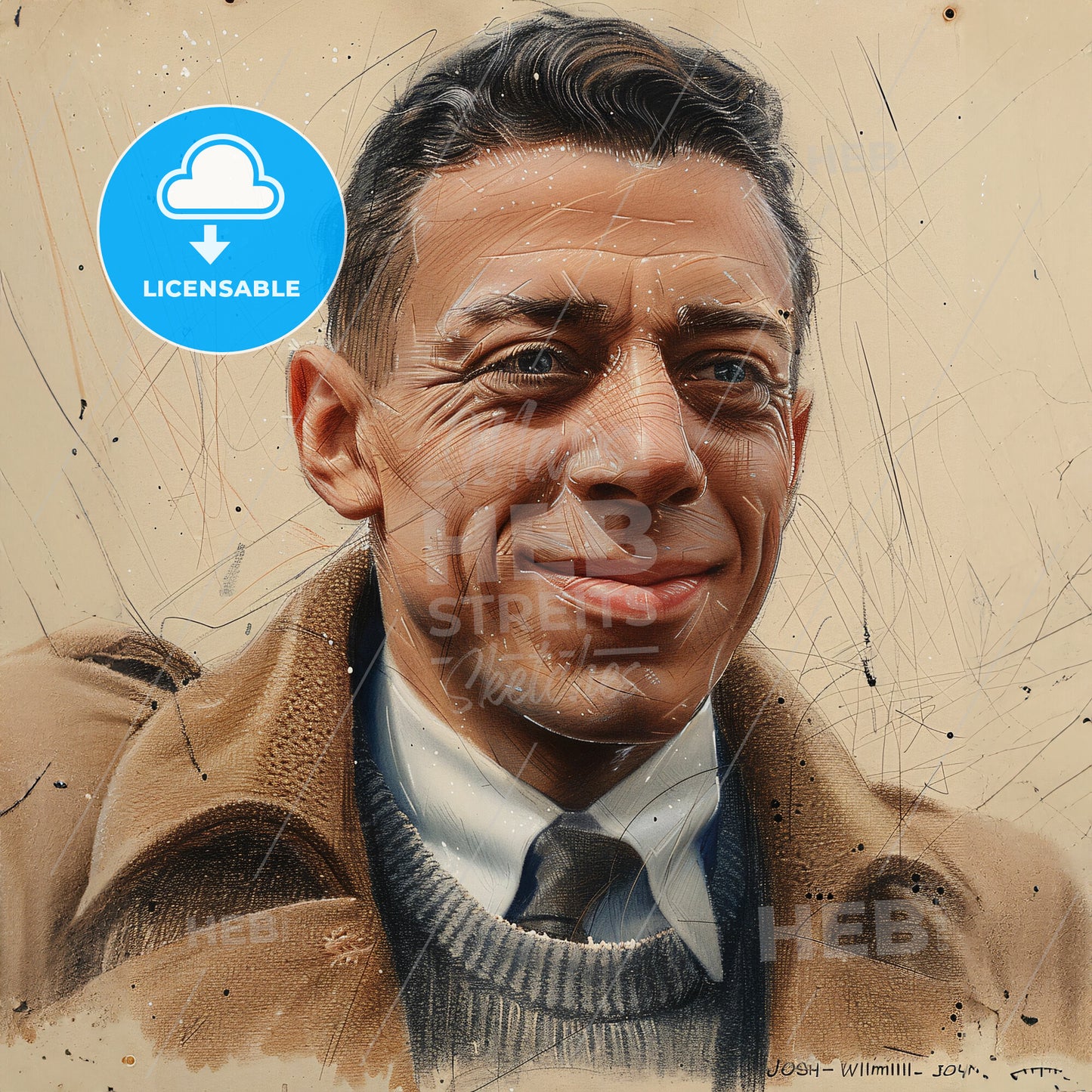 Jean-Pierre Wimille, 1908 - 1949, French racing driver - A Man Smiling For The Camera