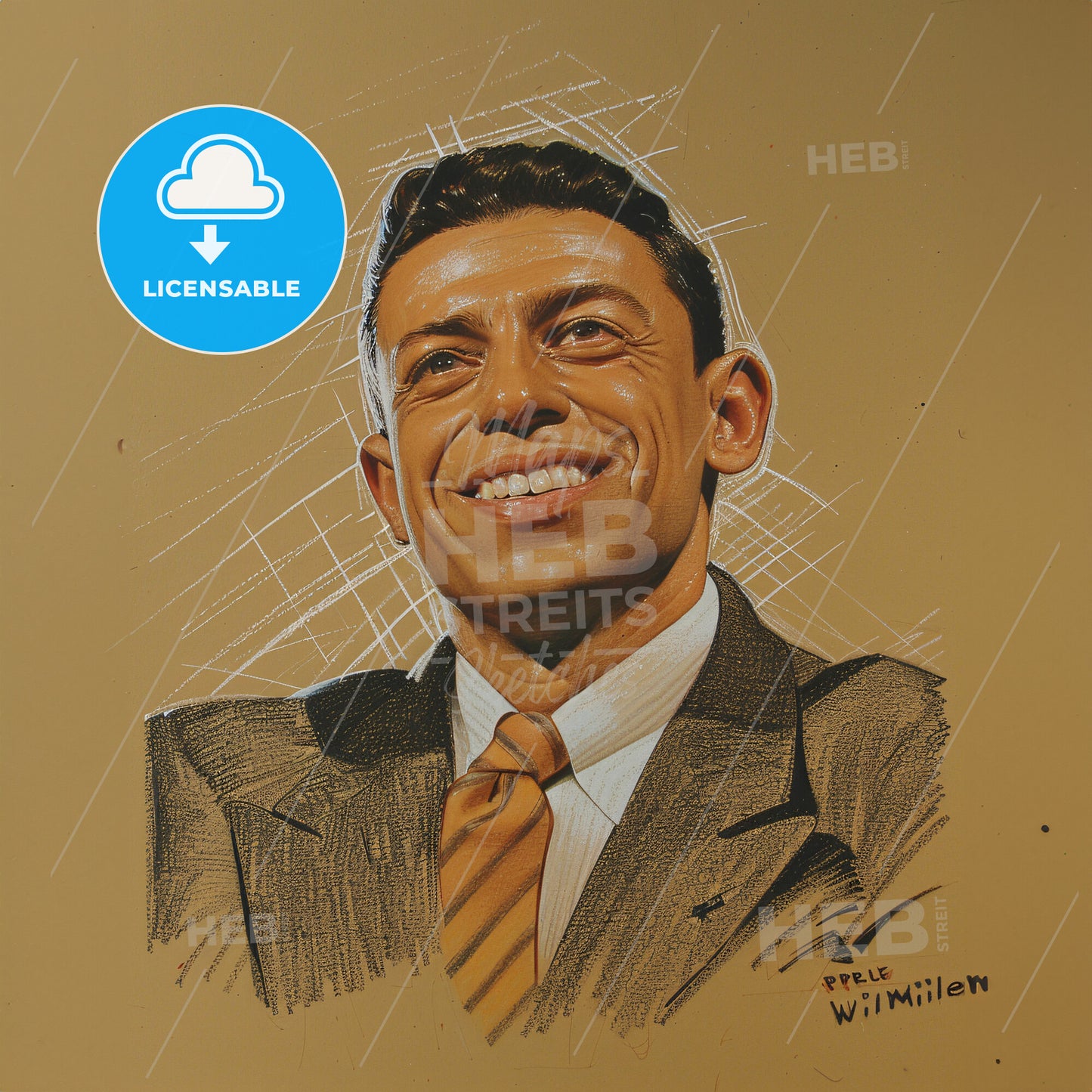 Jean-Pierre Wimille, 1908 - 1949, French racing driver - A Man In A Suit And Tie