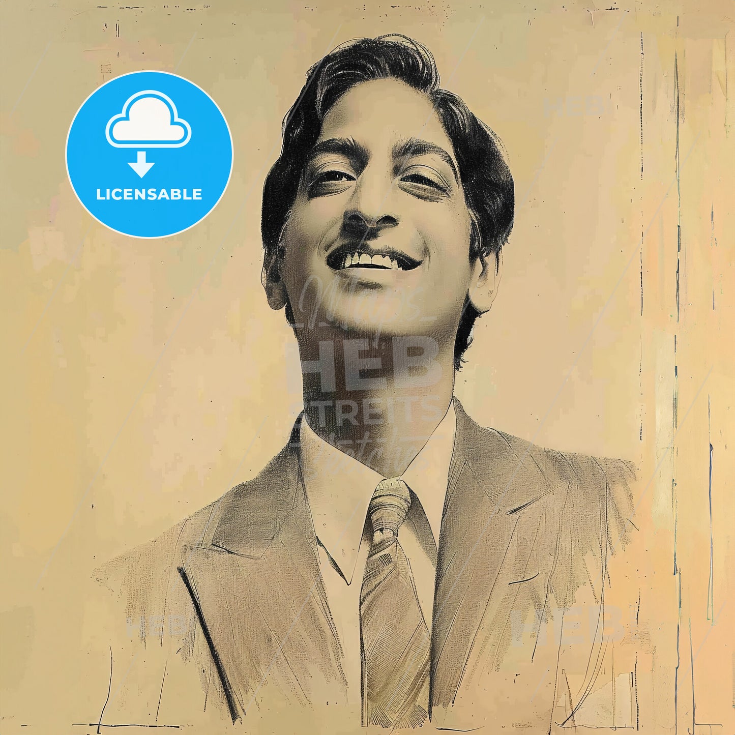 Jiddu Krishnamurti, 1895 - 1986, Indian spiritual teacher - A Man Smiling With A Tie