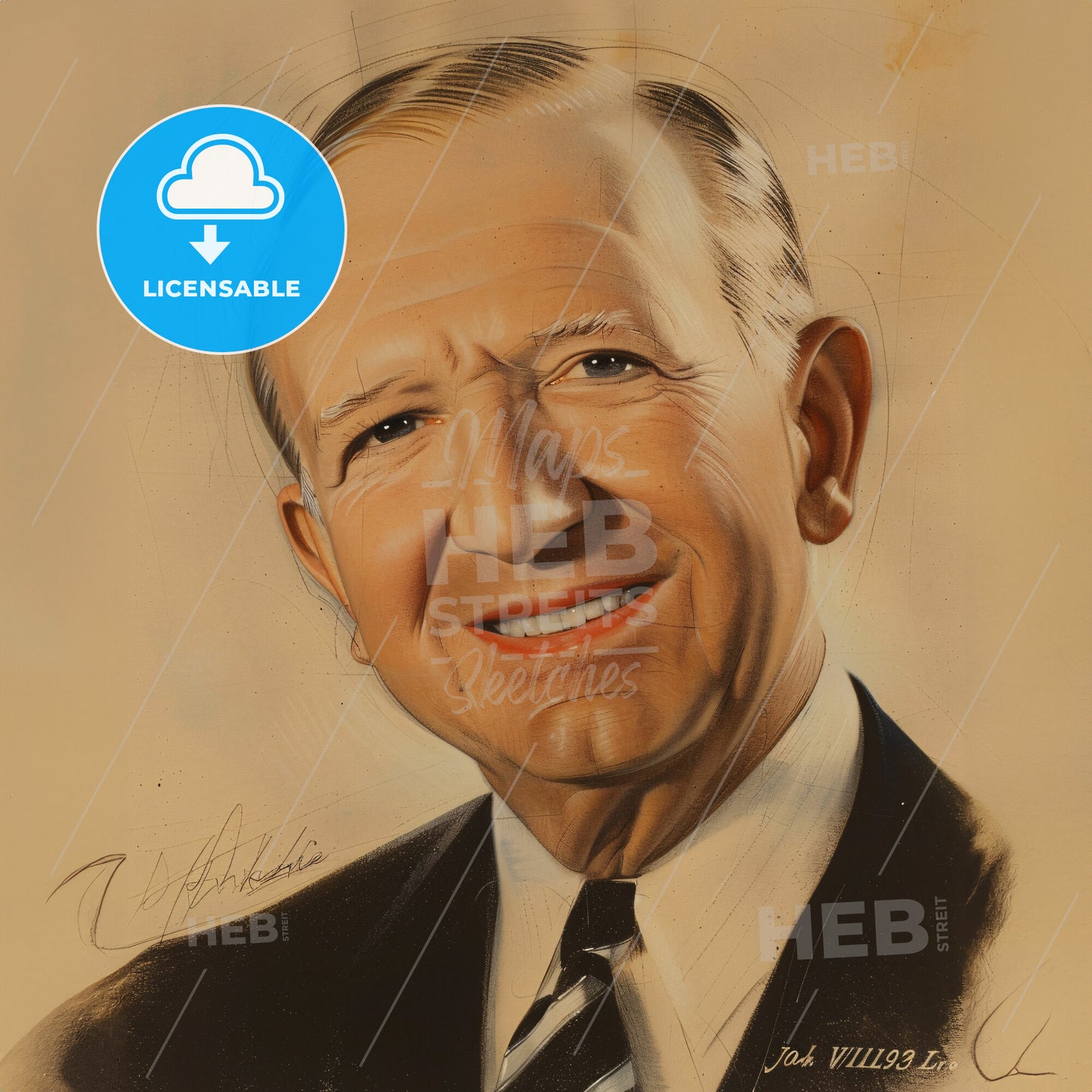 John Willard Marriott Jr., Born: 1932, American hotelier - A Portrait Of A Man