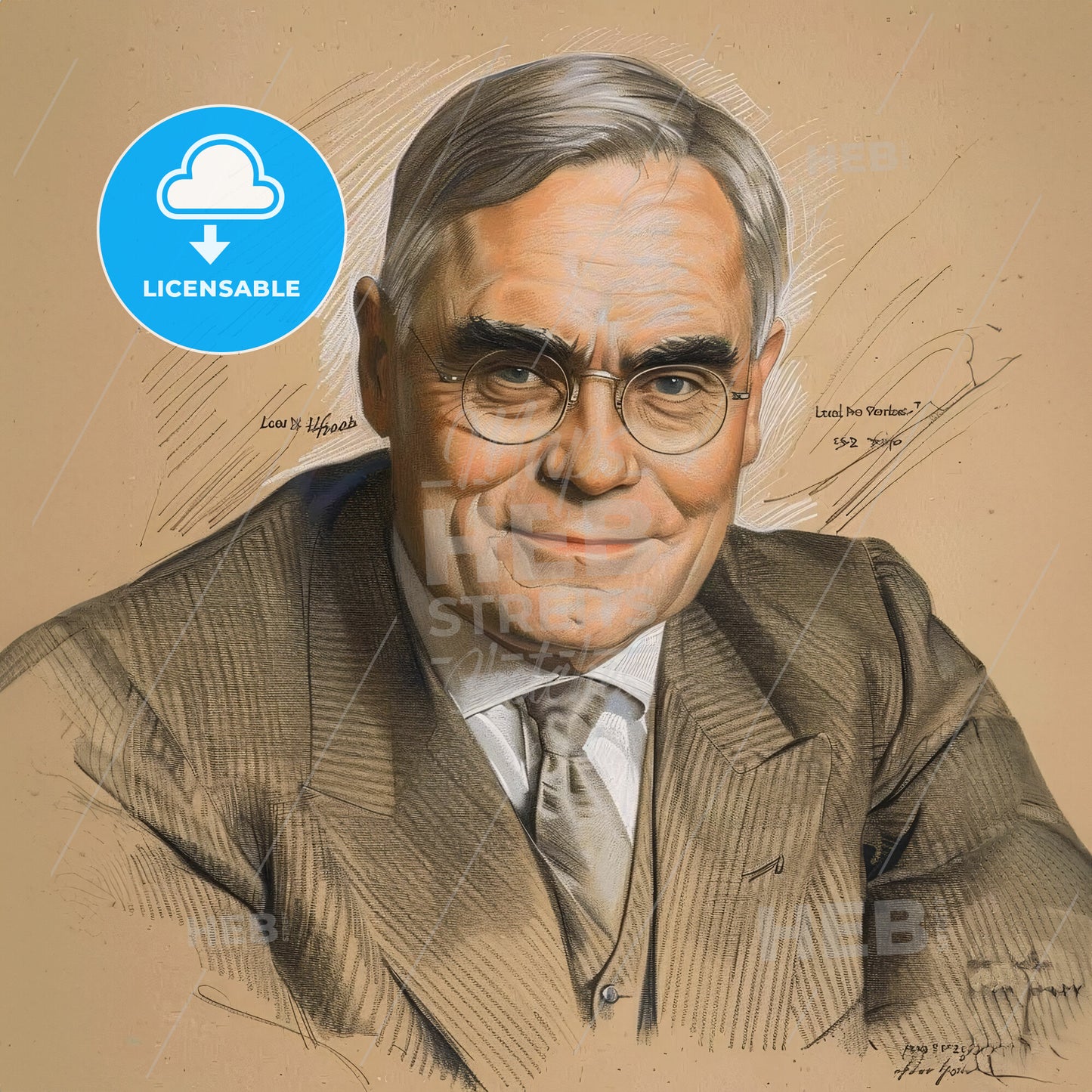 Learned Hand, 1872 - 1961, American judge - A Man In A Suit And Tie