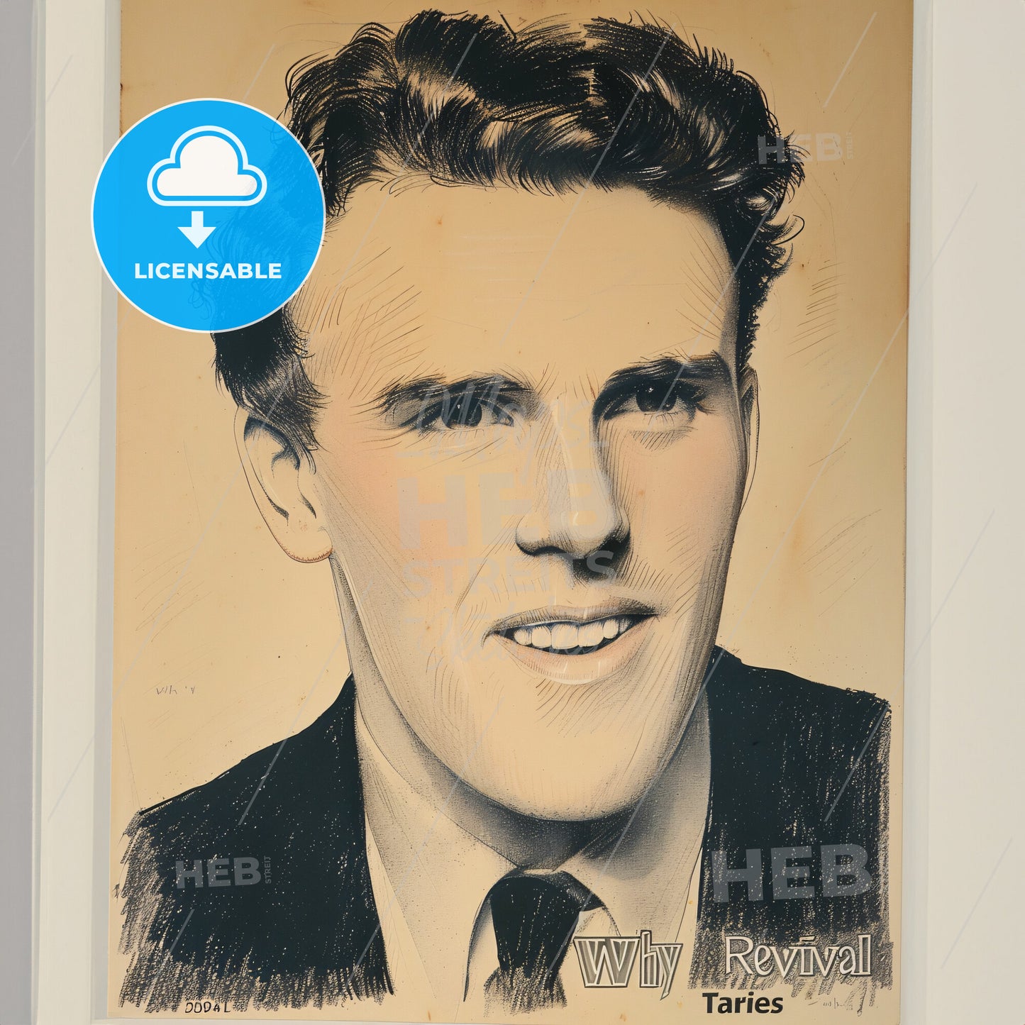 Leonard Ravenhill, 1907 - 1994, British-American preacher - A Portrait Of A Man