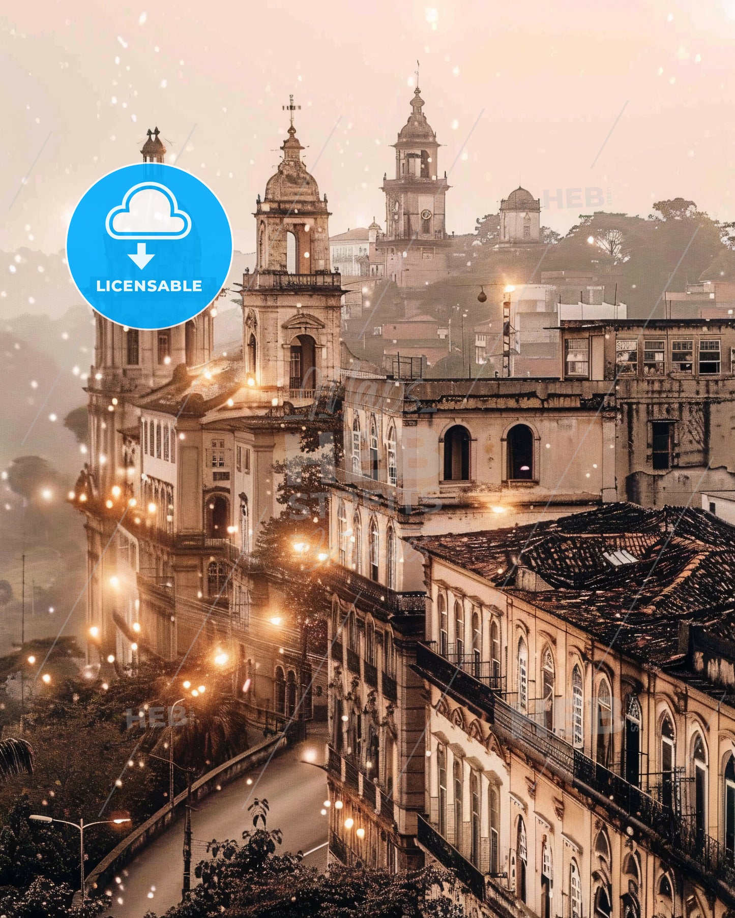 Limeira: City Charm in a Radiant Composite - A city with many buildings