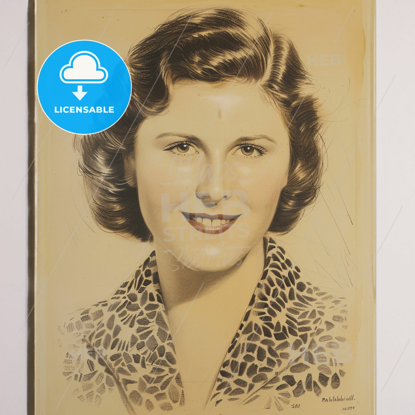 Pamela Churchill Harriman, 1920 - 1997, British-American socialite - A Portrait Of A Woman