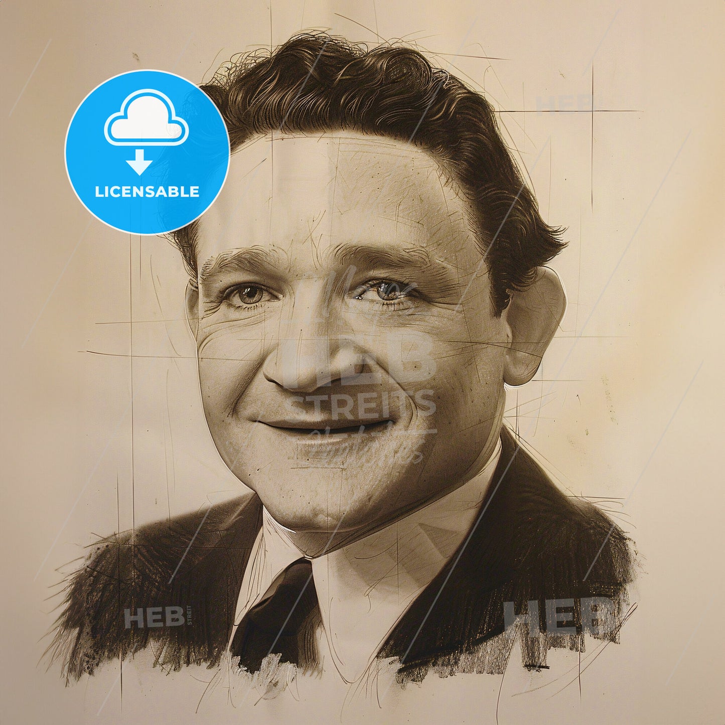 Richard Talmadge, 1892 - 1981, German-American stuntman and actor - A Man In A Suit