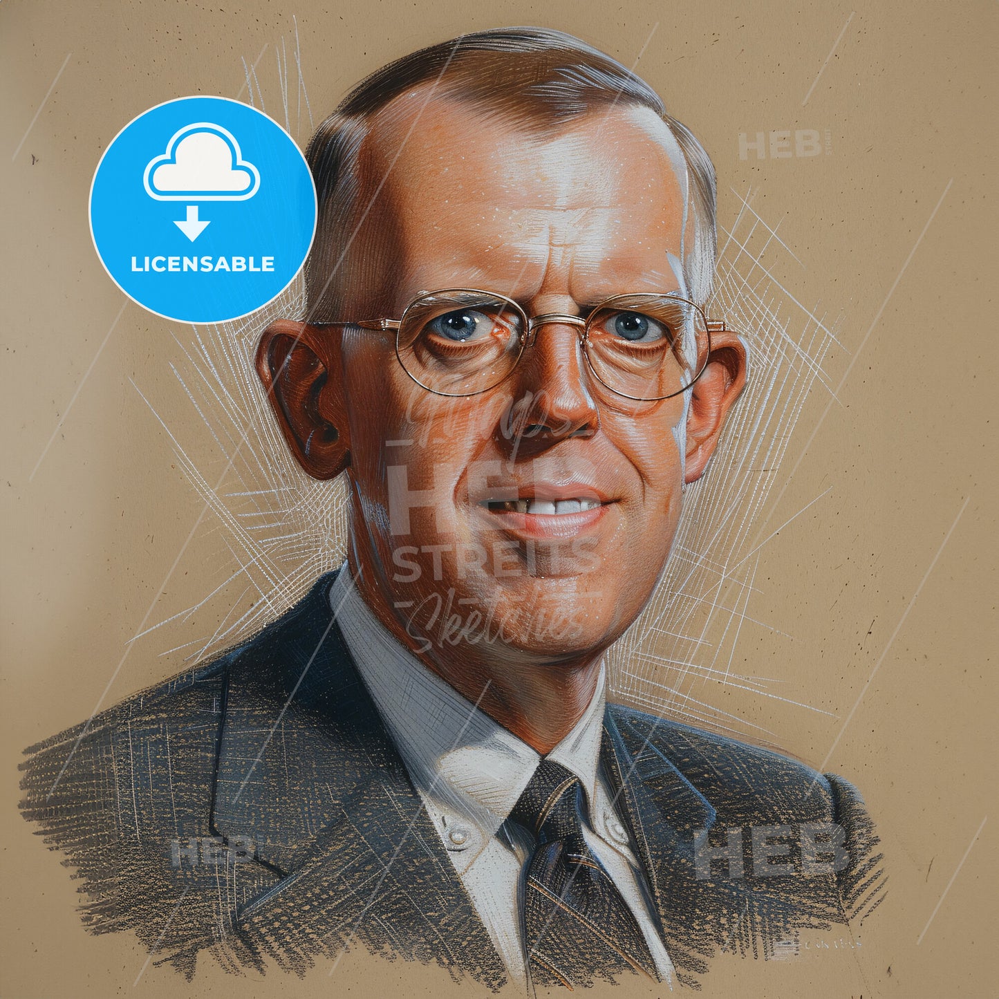 Robert Dripps, 1911 - 1973, American anesthesiologist - A Man Wearing Glasses And A Suit