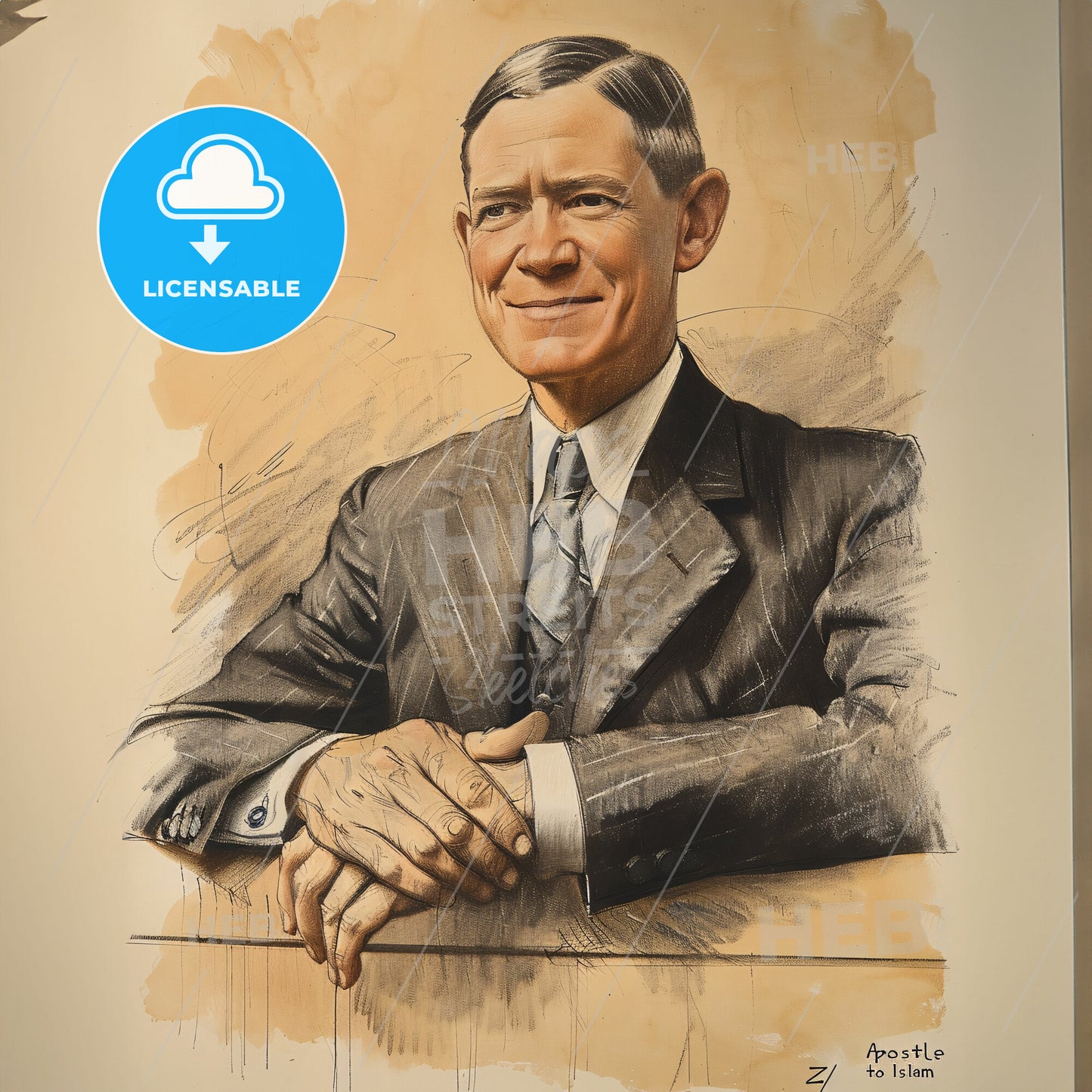 Samuel Zwemer, 1867 - 1952, American missionary - A Man In A Suit And Tie