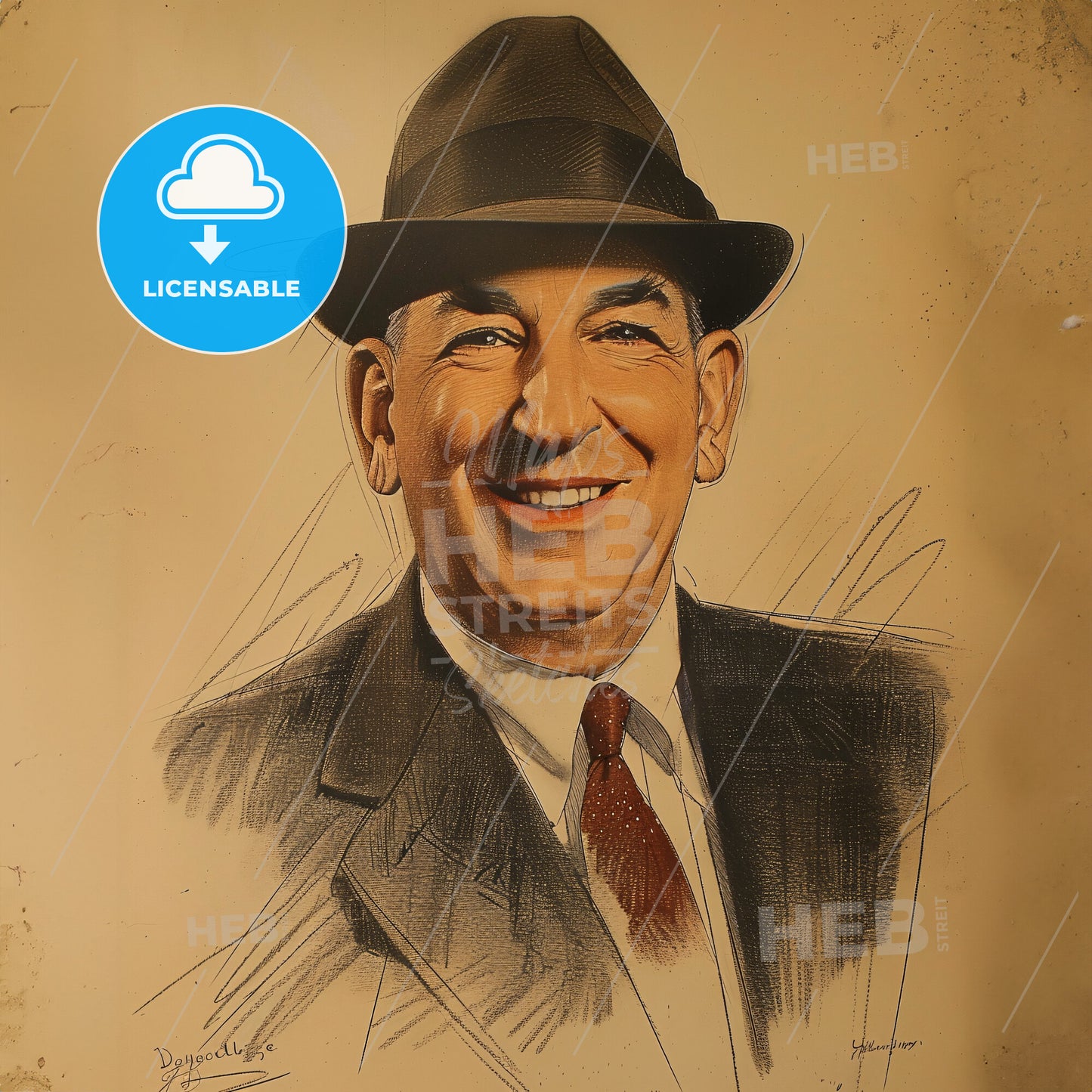 Walter Chrysler, 1875 - 1940, American automotive industry executive - A Man In A Suit And Tie