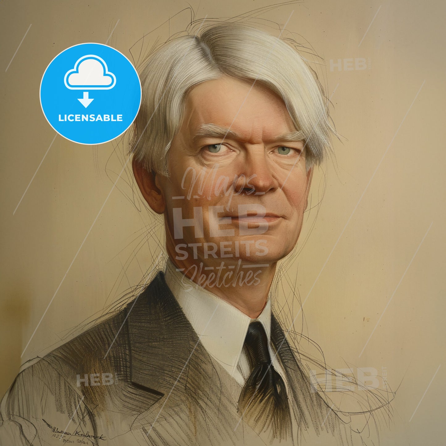 William Heard Kilpatrick, 1871 - 1965, American educator - A Portrait Of A Man