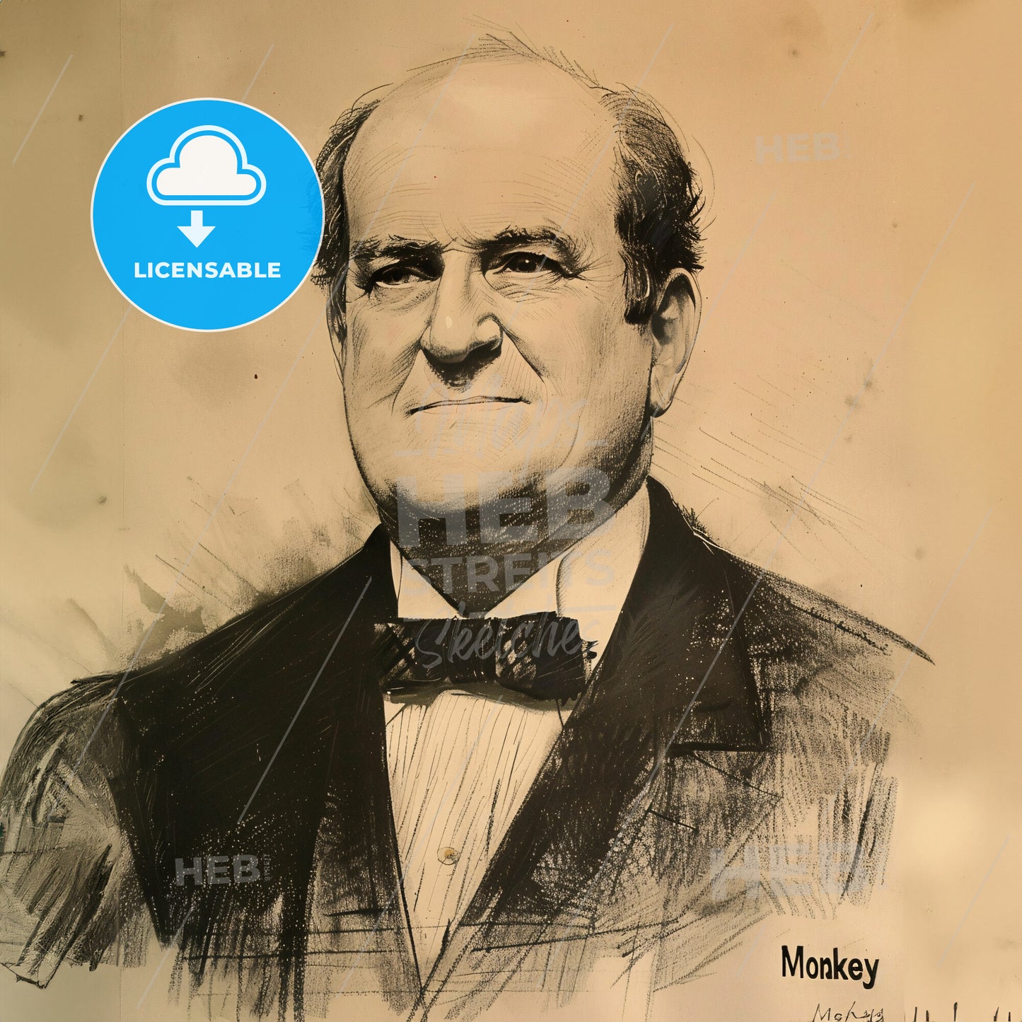 William Jennings Bryan, 1860 - 1925, American lawyer and politician - A Man In A Suit
