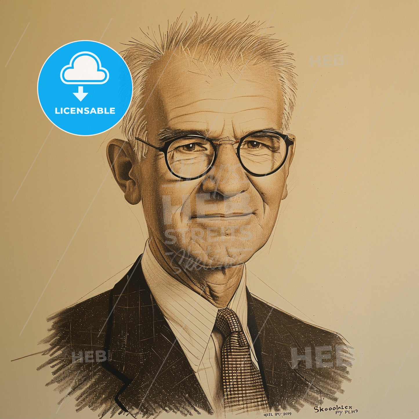 William Shockley, 1910 - 1989, American physicist - A Man Wearing Glasses And A Suit