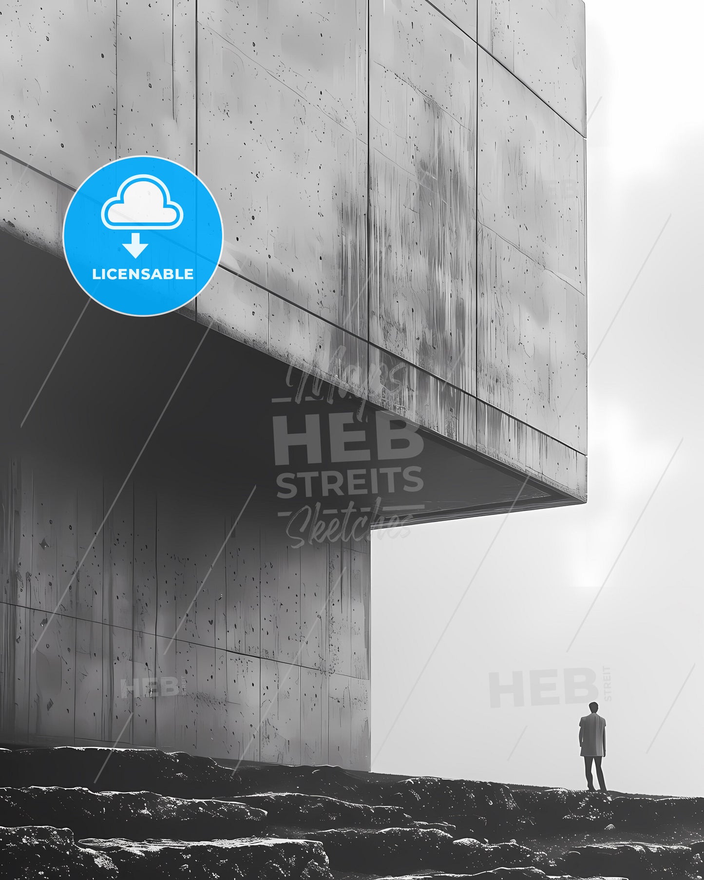 Minimalist Poster Painting Art Print Canvas Artwork Cityscape Modern Home Decor Wall Art