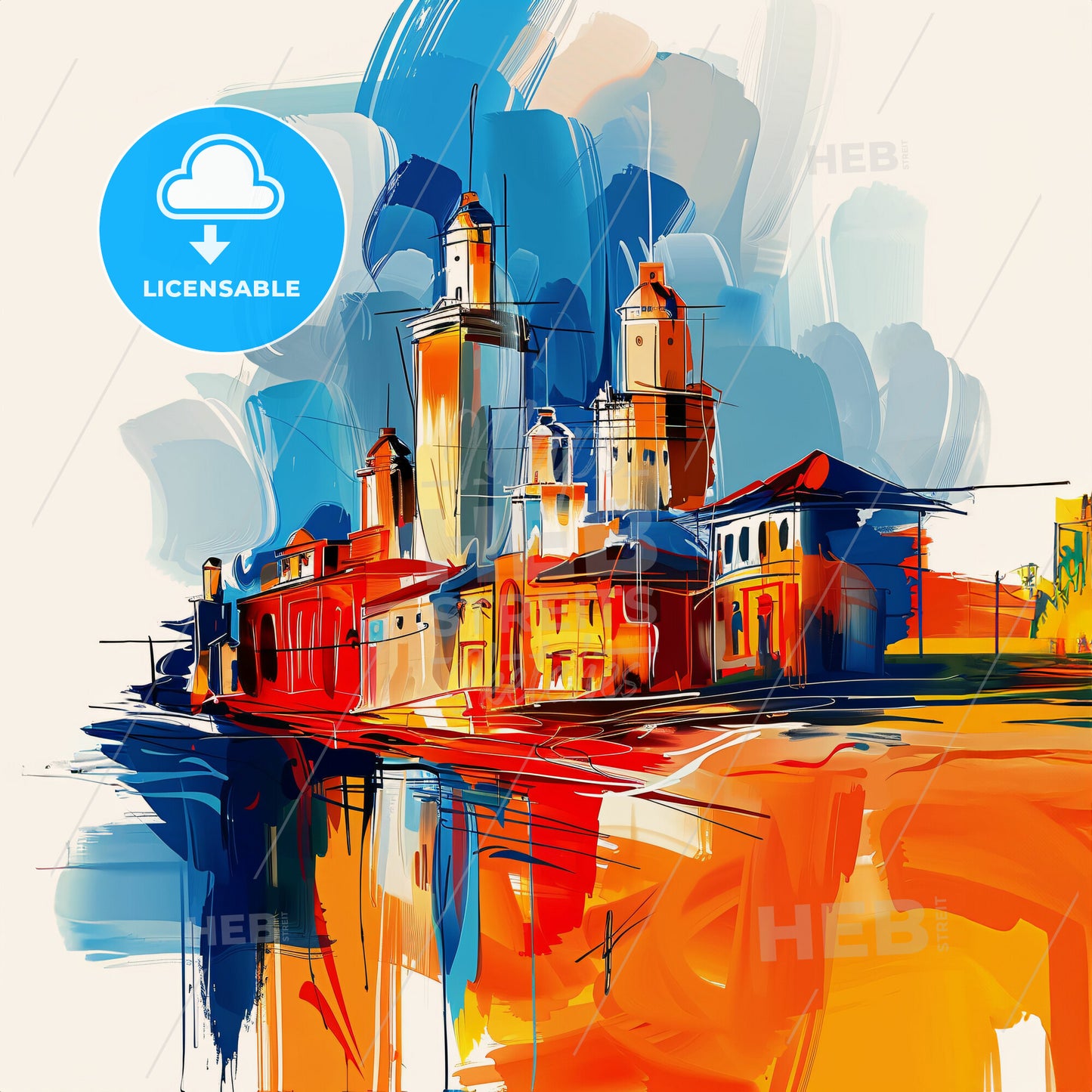 Vibrant Bulawayo, Zimbabwe - A Painting Of A City