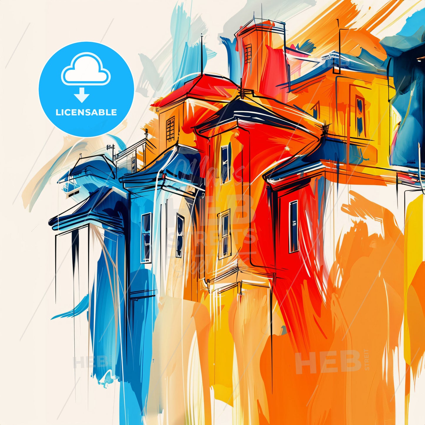 Vibrant Bundaberg, Australia - A Colorful Building With Many Windows