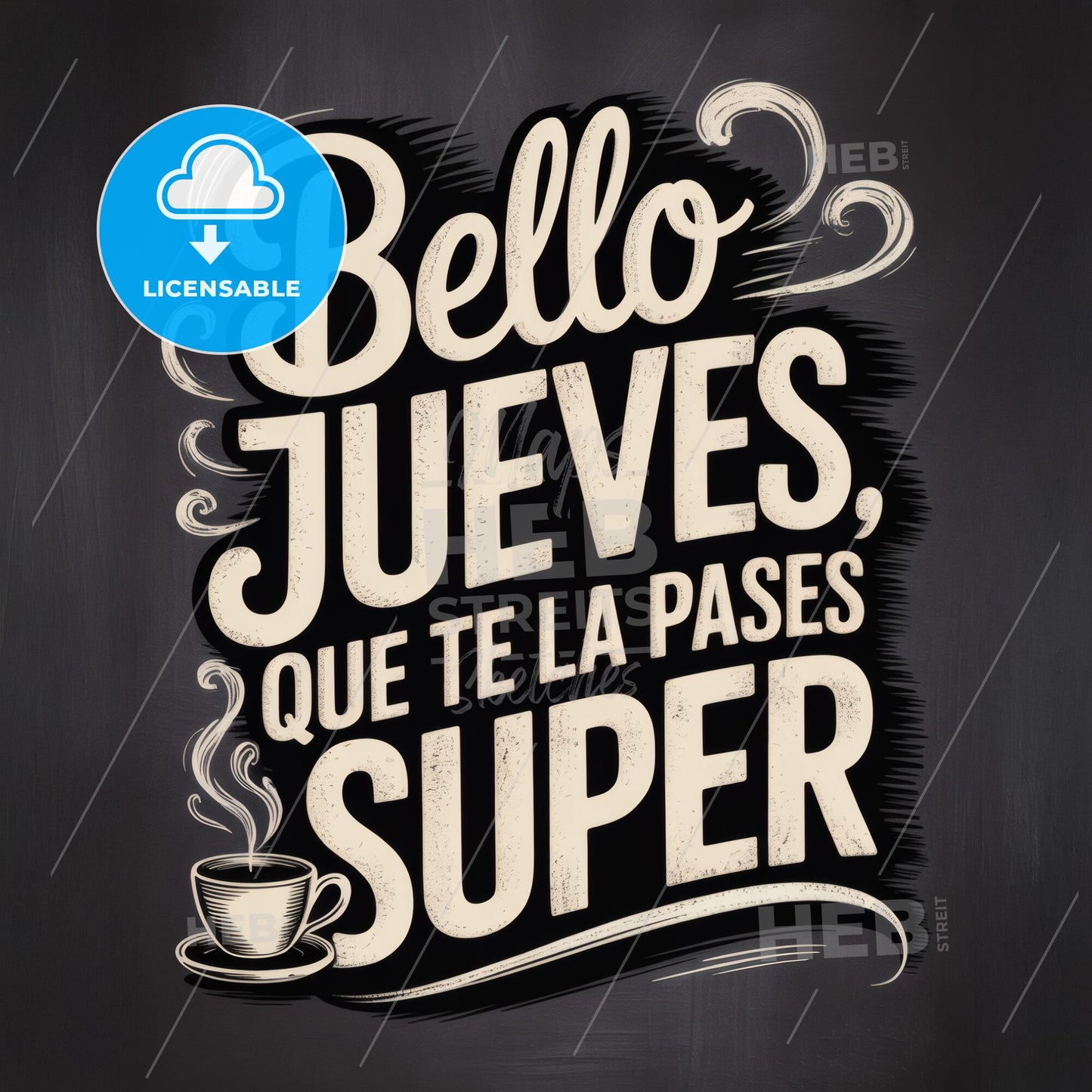 Charming Thursday Wishes for a Fantastic Day Ahead with Coffee Inspiration.