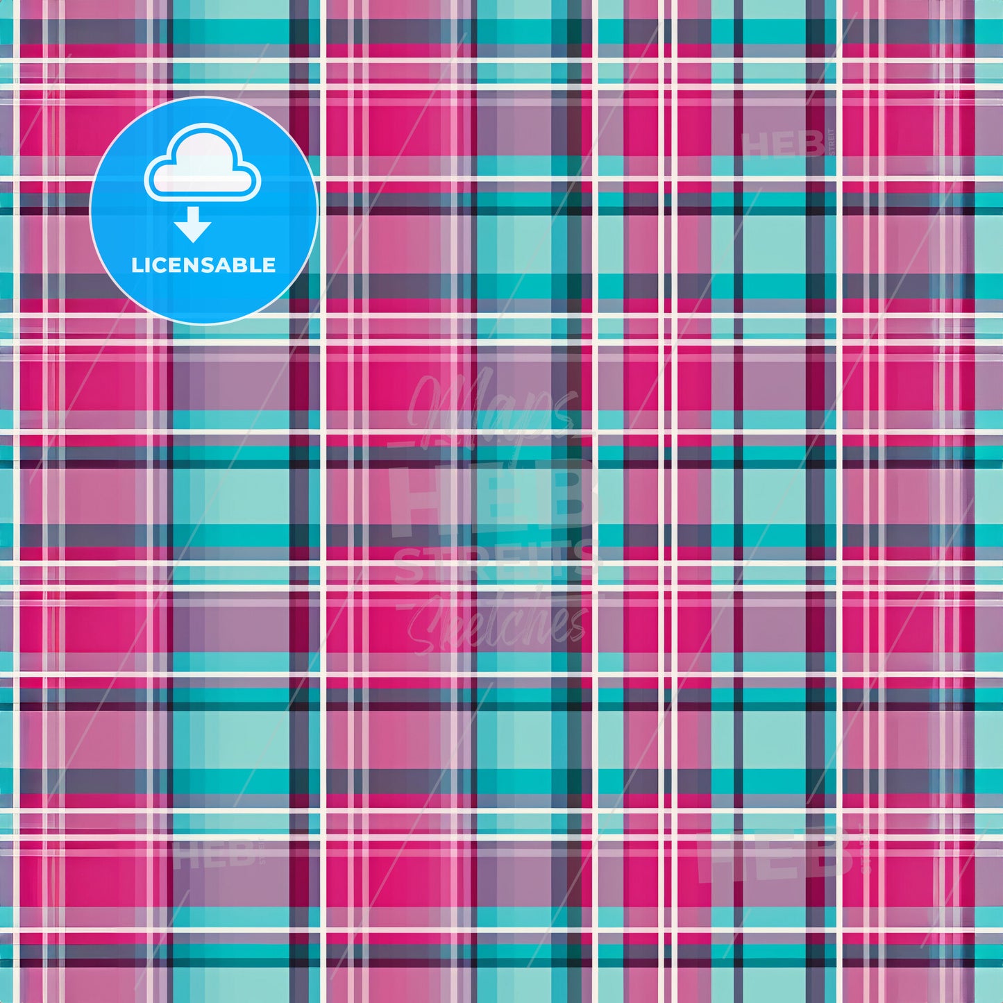 A Colorful Plaid Pattern