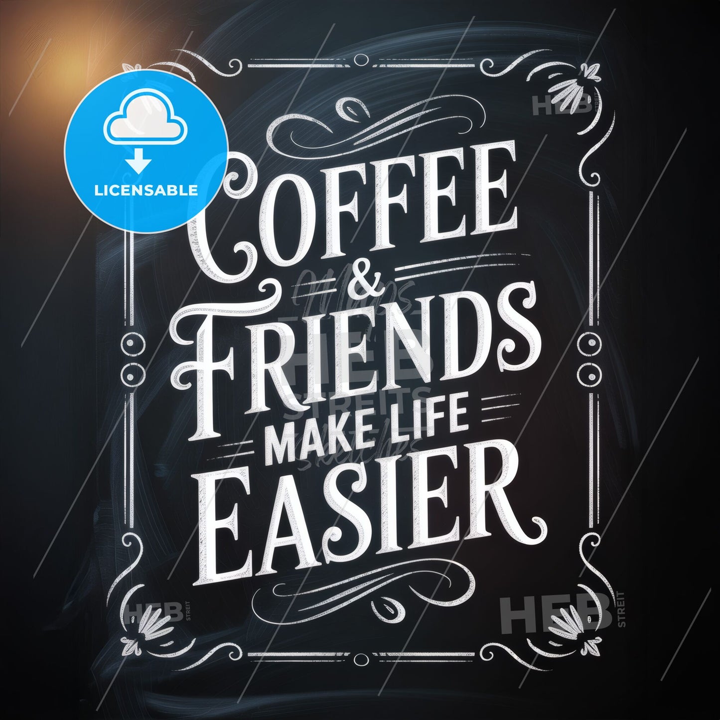 Coffee and Friends: The Essential Ingredients for an Easier Life Together.