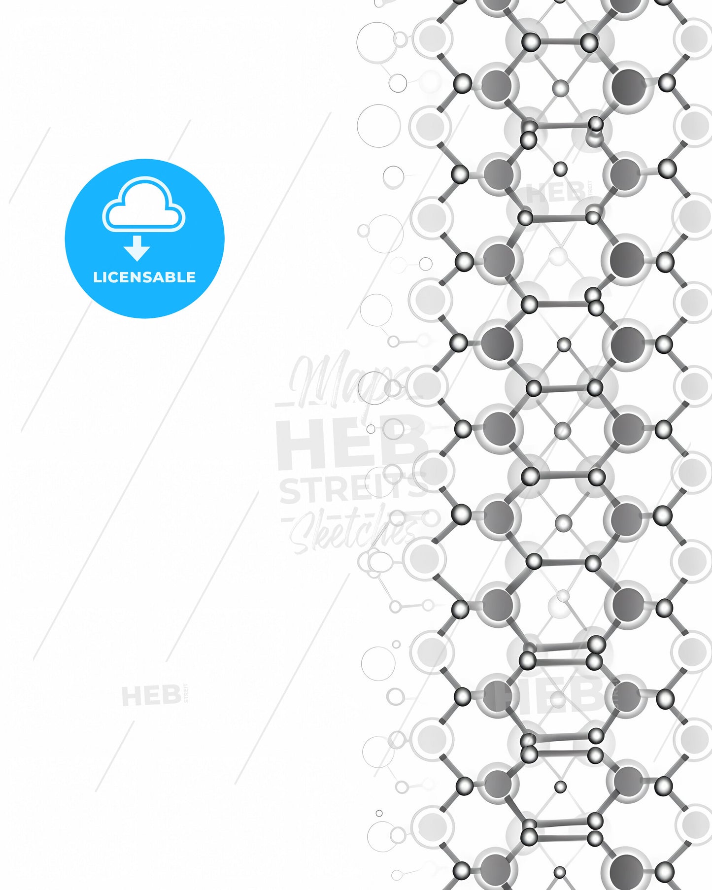 Vibrant Abstract Line Art: Molecular Connections, Data Storage Exploration, Artistic Close-Up