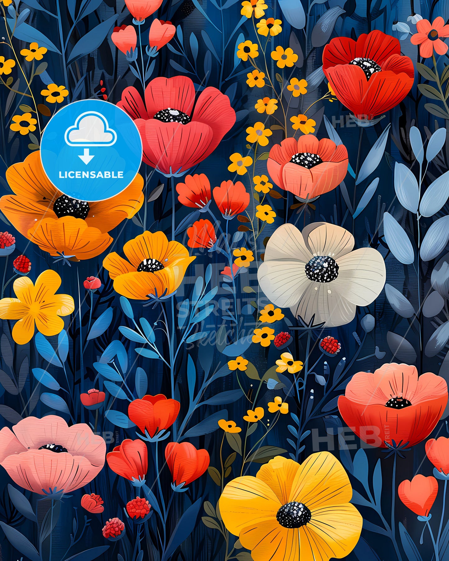 Elegant and vibrant design for cozy pillows: a graceful blend of hues and organic forms, perfect for creating a warm and inviting atmosphere