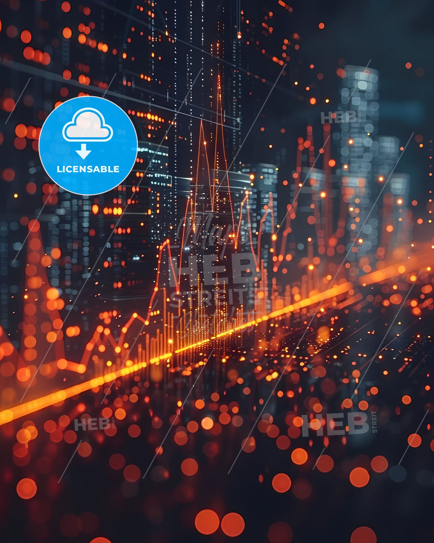 Diversification Strategy: Reduce Risk with Cross-Asset Investments in a Vibrant Metropolitan Canvas