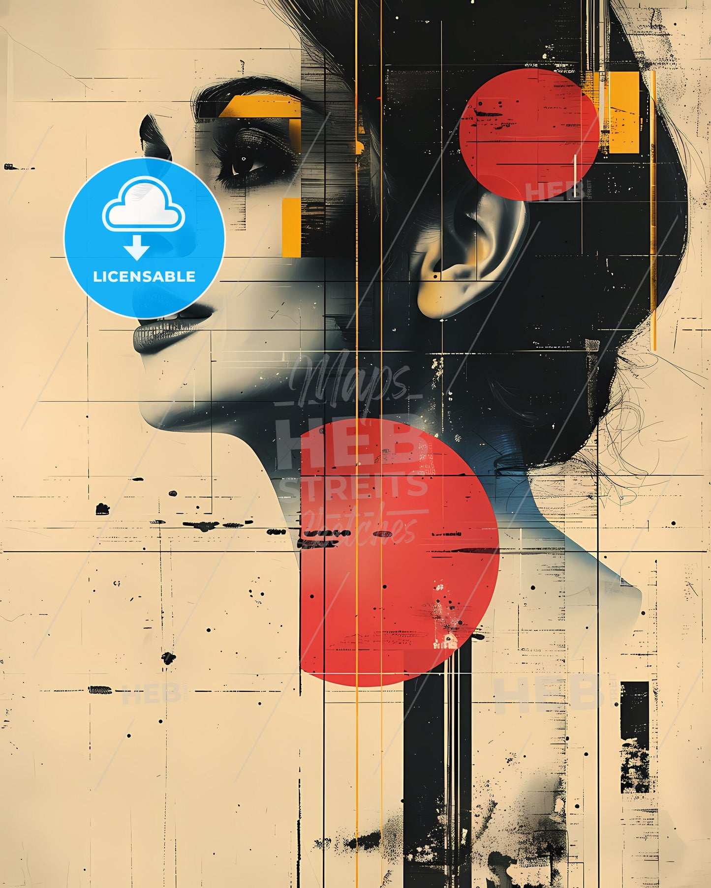 Vibrant Artistic Album Cover with Minimalistic Aesthetics: Captivating Music Artwork Exuding Visual Appeal for Various Projects.