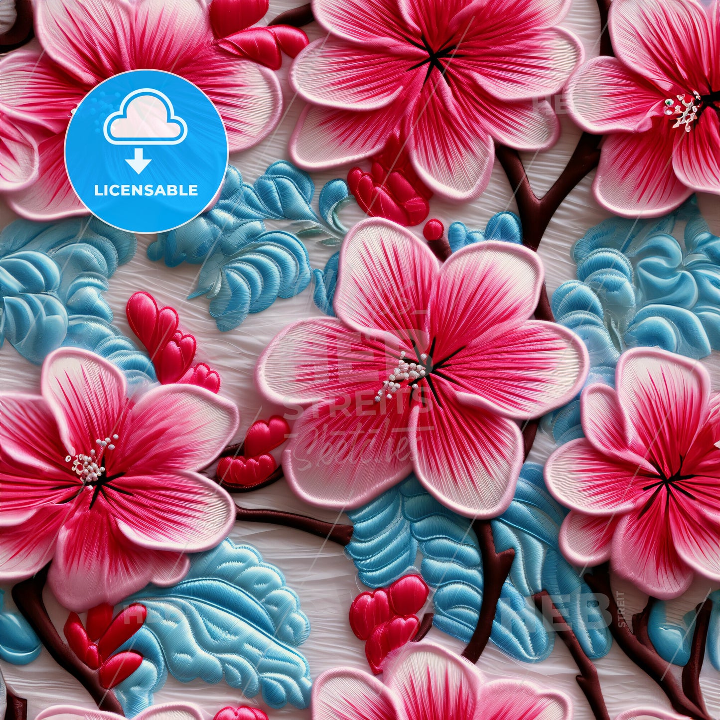 A Close Up Of Flowers