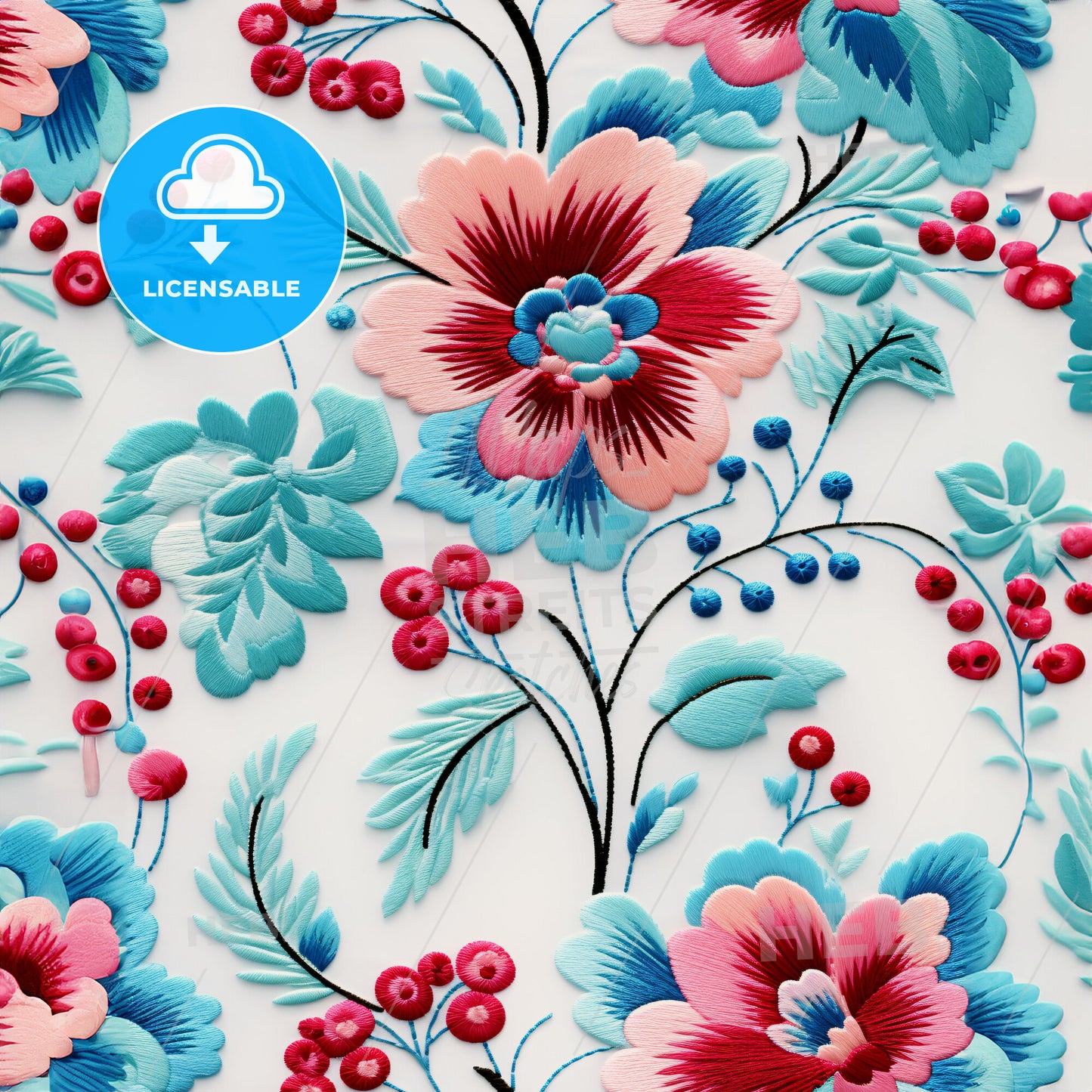 A Close Up Of A Fabric