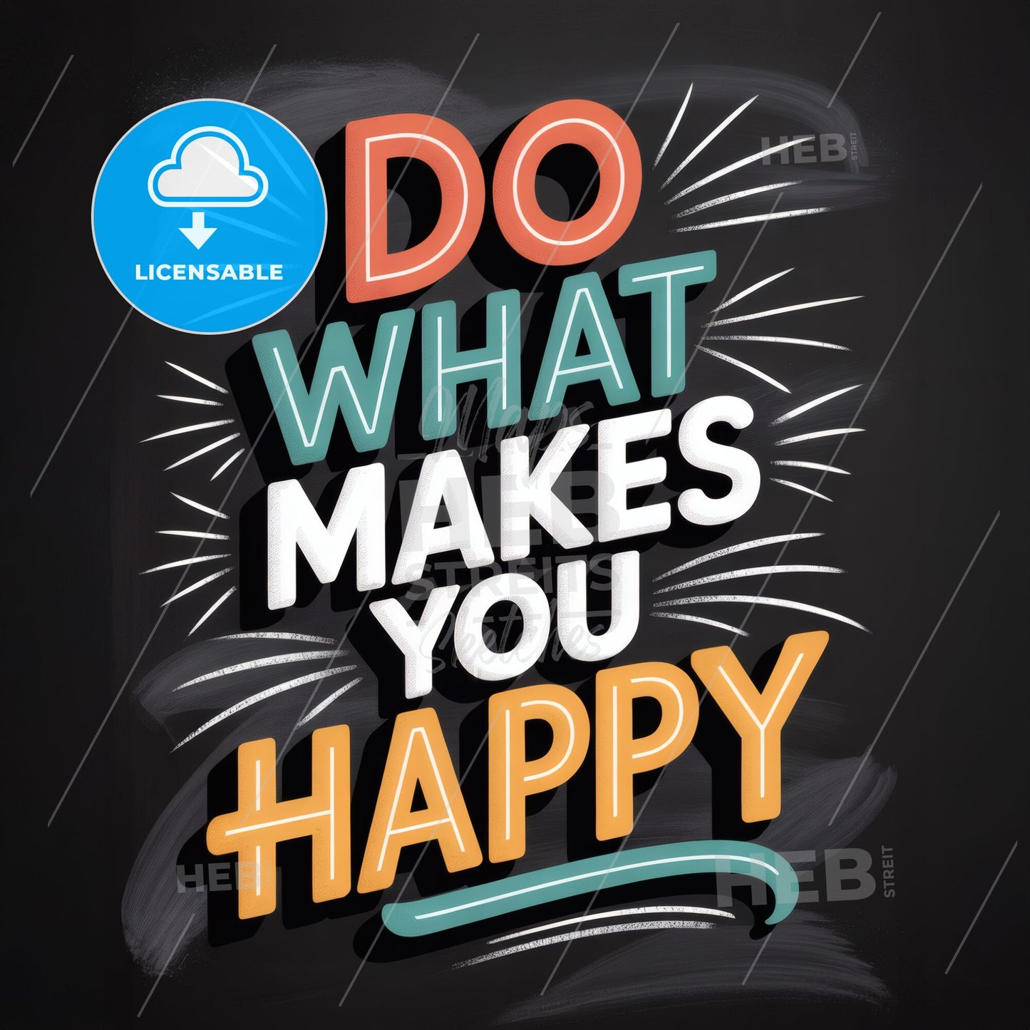 Inspirational Quote: Embrace Joy and Pursue What Truly Makes You Happy.