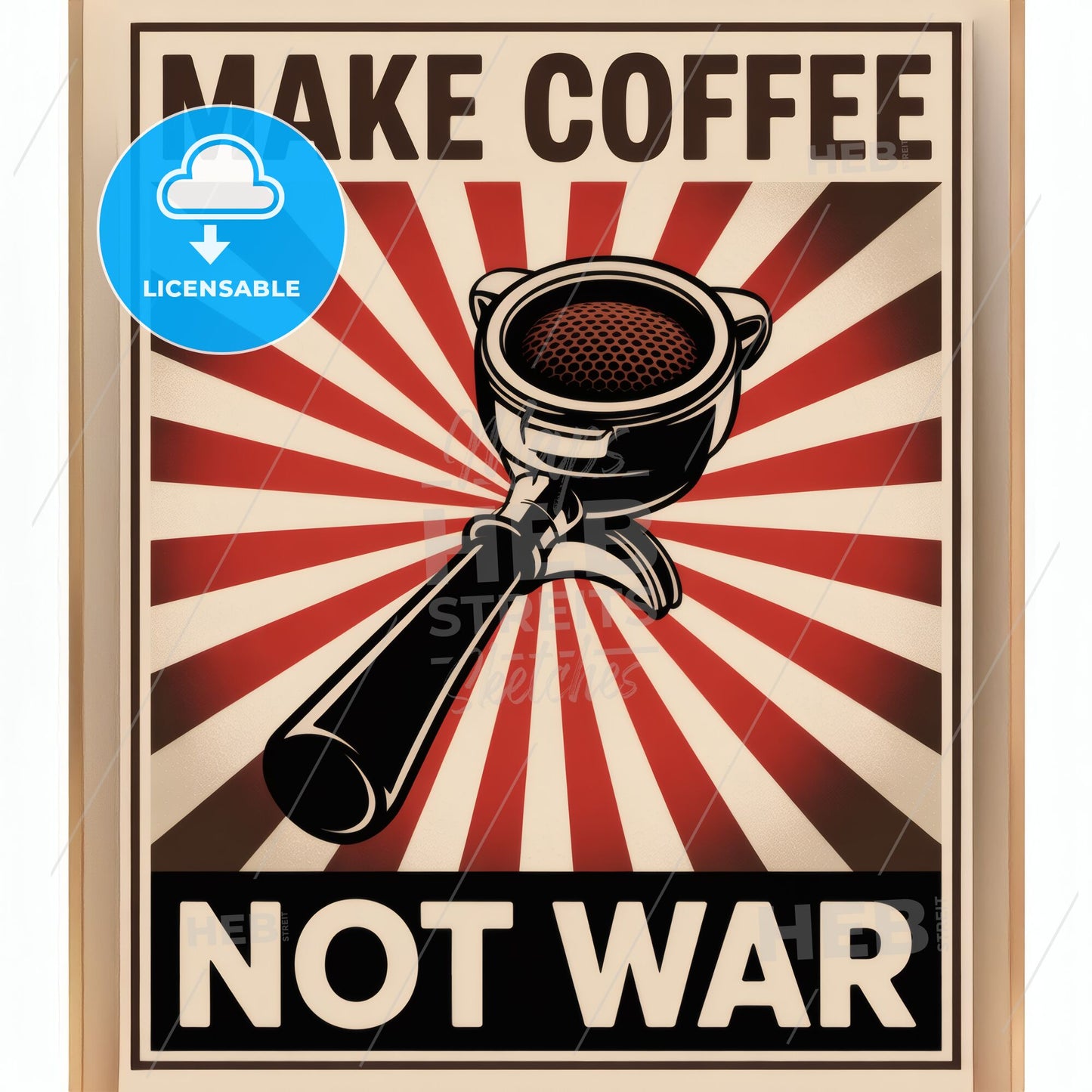 Make Coffee, Not War: A Bold Statement Against Conflict Through the Power of Coffee