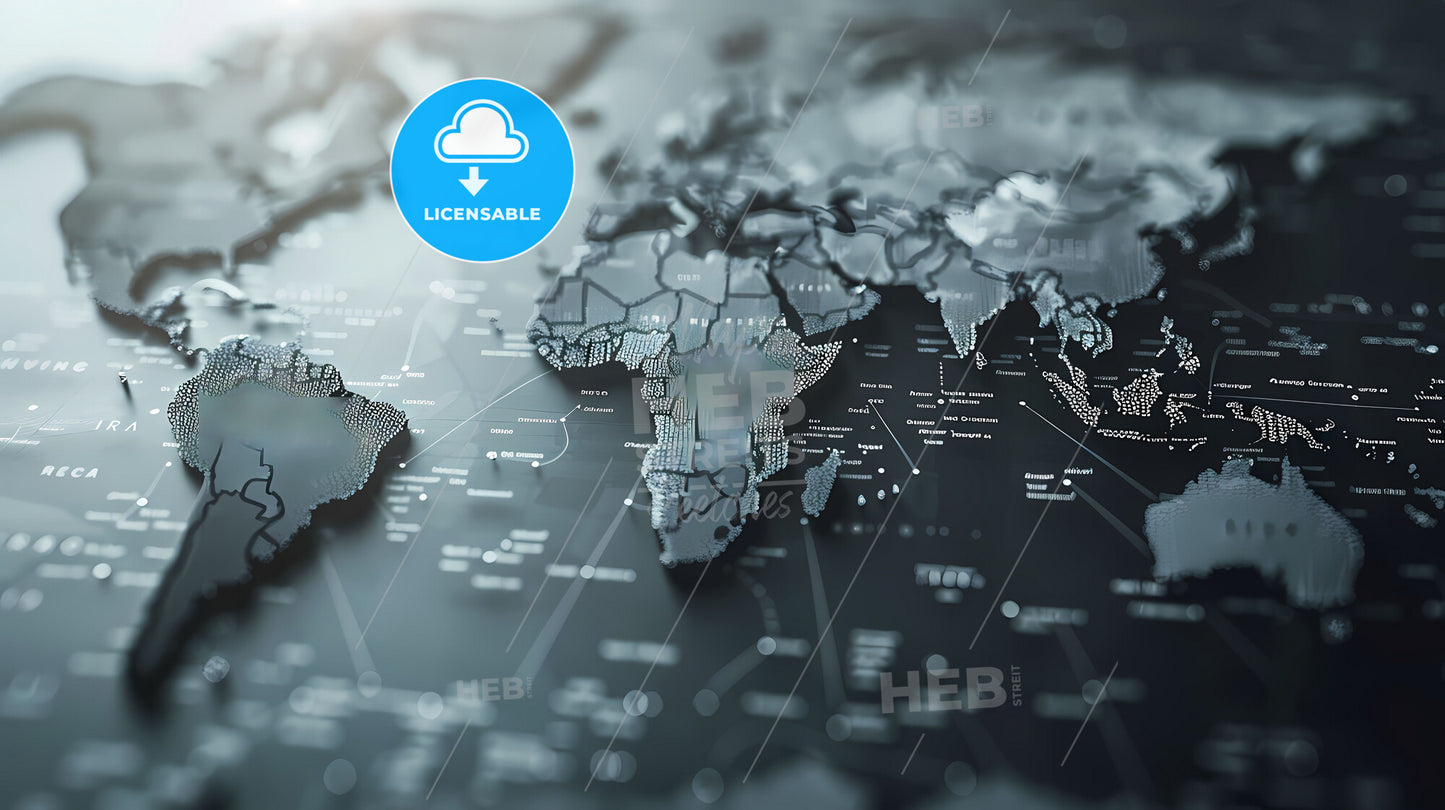 World Map Art | Minimalist Canvas Painting | Historical Timeline | Collaborative Artwork | Grey Color Scheme | Contemporary Style | Unique Interior Decor