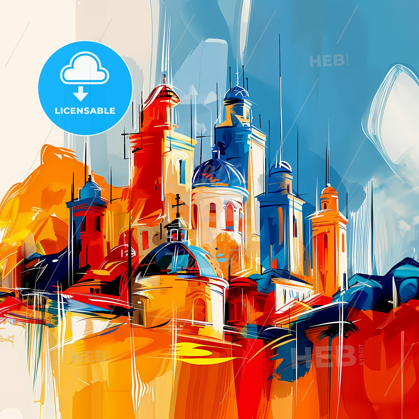 Vibrant Neiva, Colombia - A Painting Of A City