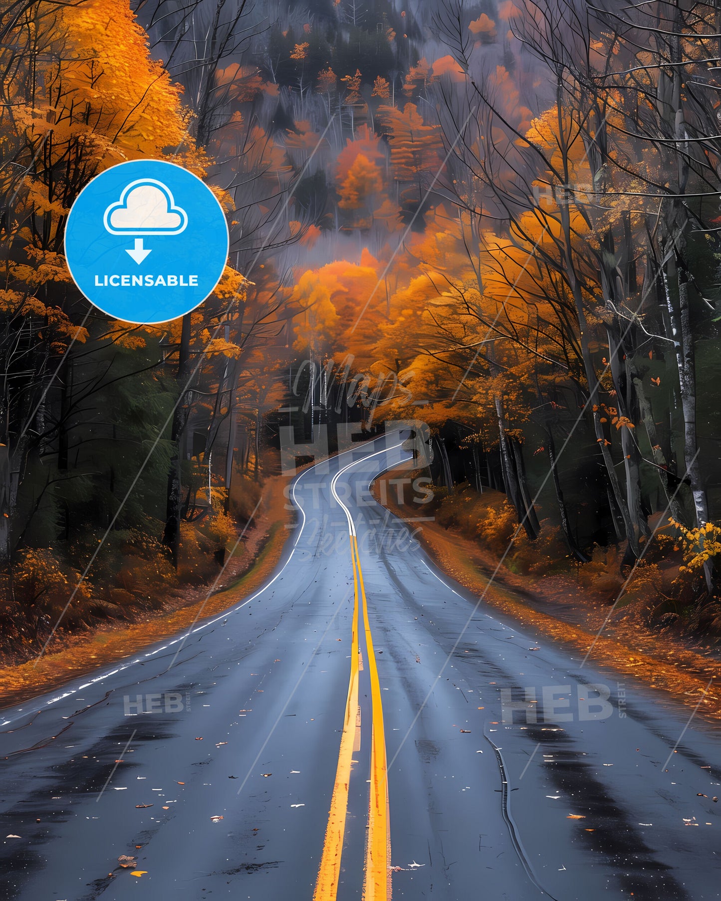 Nature meets Art: Enchanting Roadside Painting from the Heart of New Brunswick, Canada