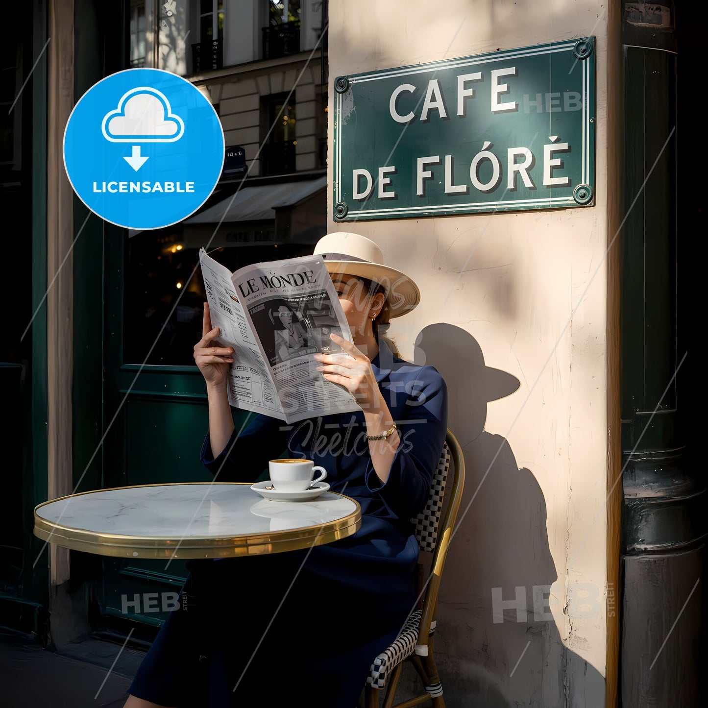 Parisian Daydream: Capturing the Essence of Café De Flore