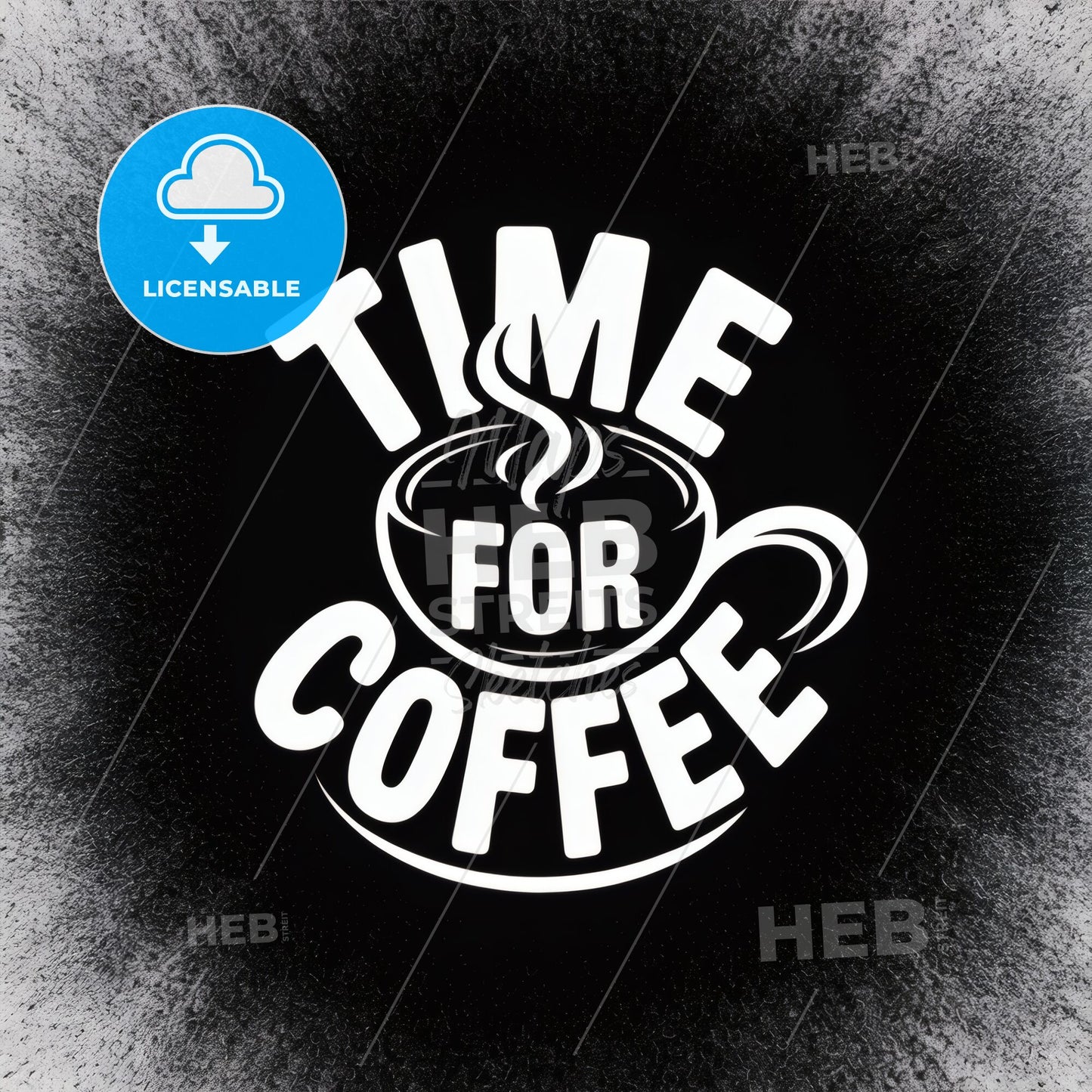 Time for Coffee: A Creative and Inviting Coffee-Themed Design for Your Morning Routine.