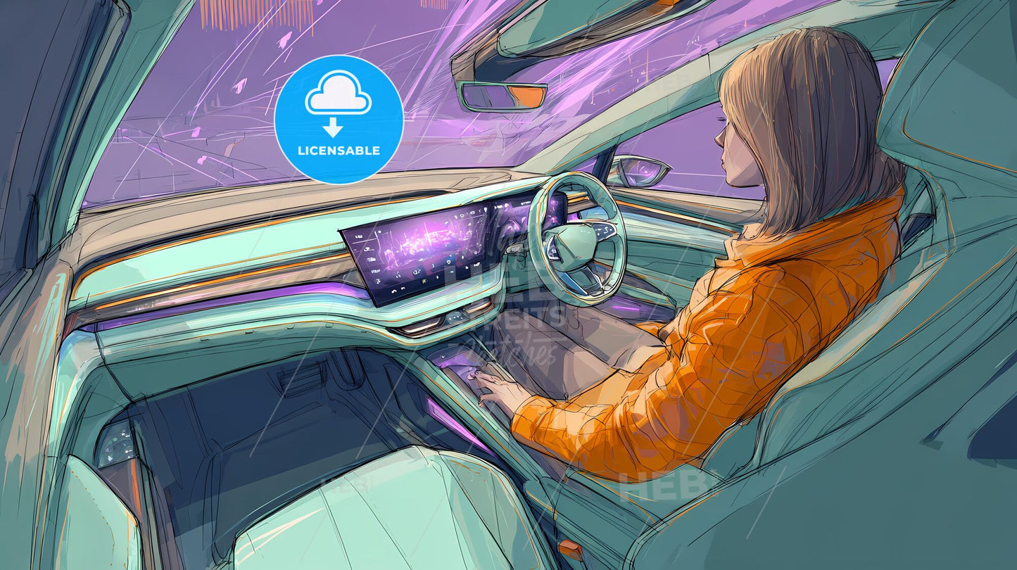 Whimsical Dreamscape: A Kaleidoscope of Color and Imagination