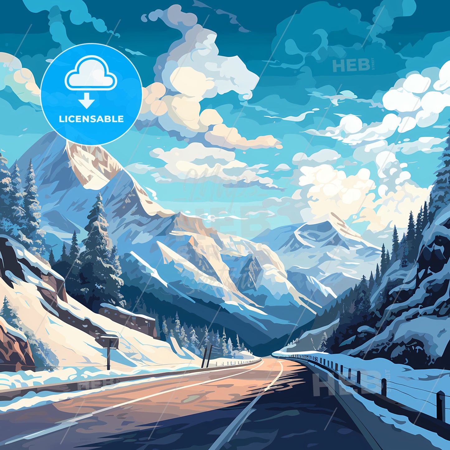 Road In The Mountains