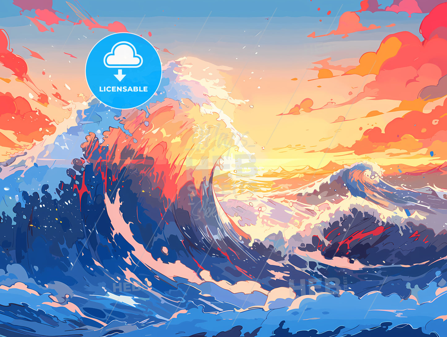 Large Waves In The Ocean