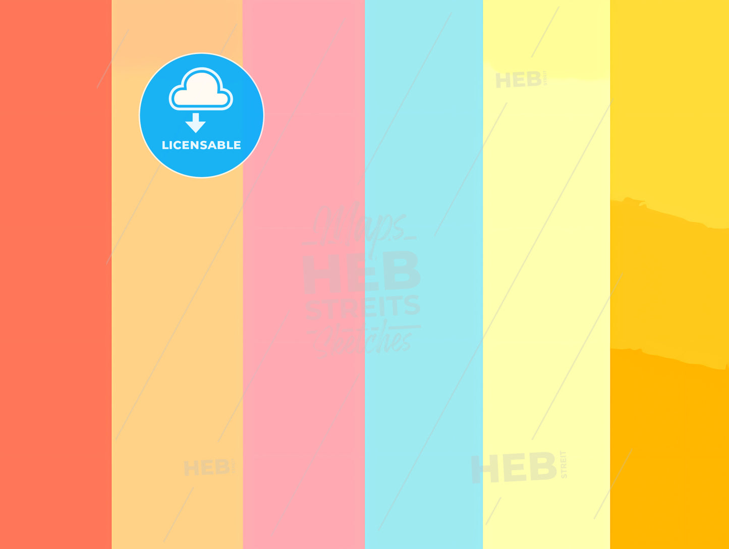 Colorful Stripes Of Different Colors