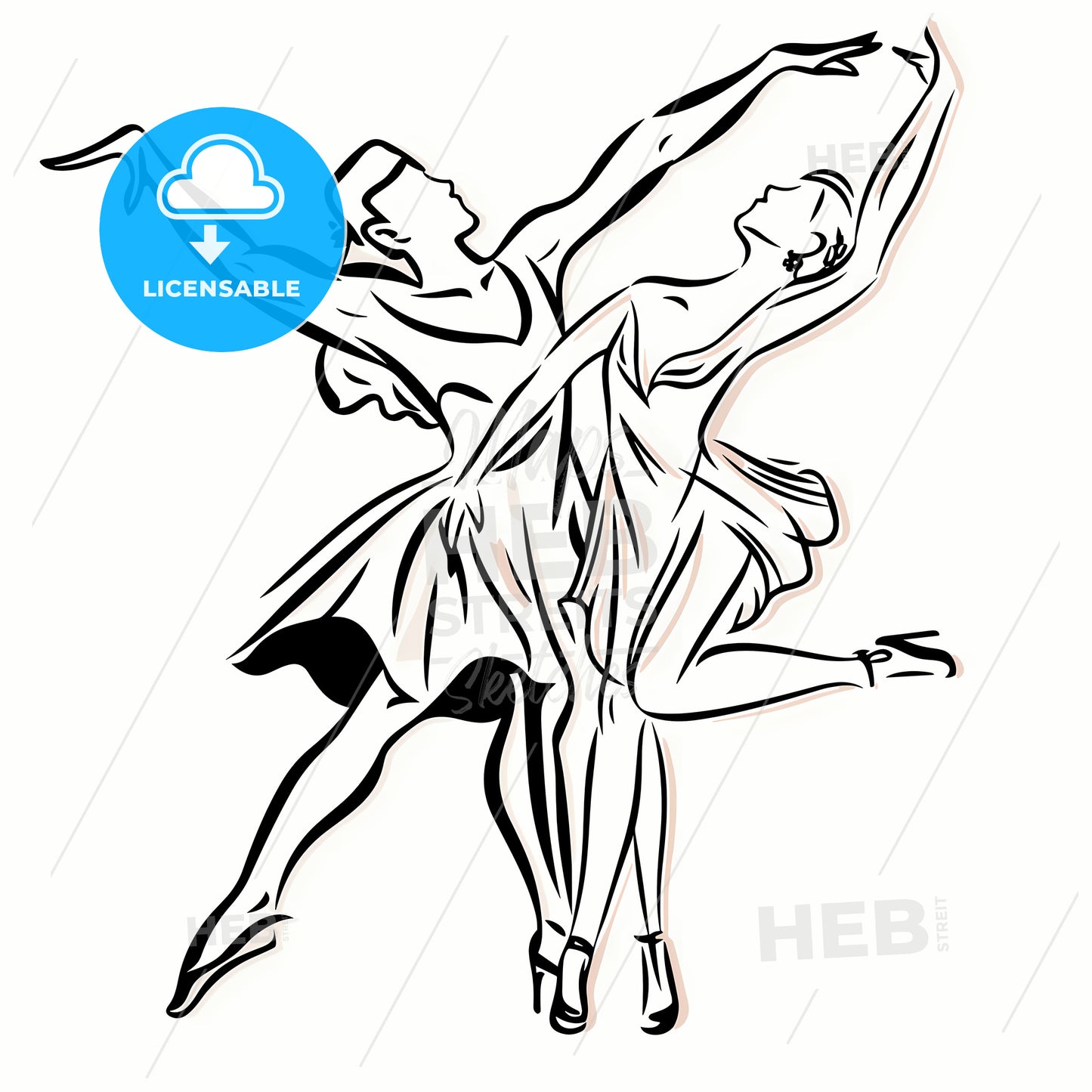 Couple Of Women Dancing