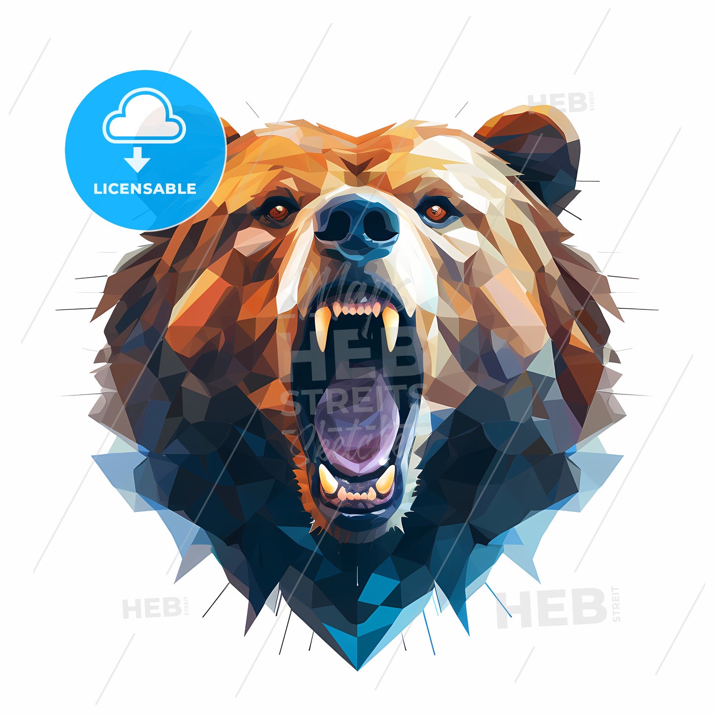 Bear With Its Mouth Open