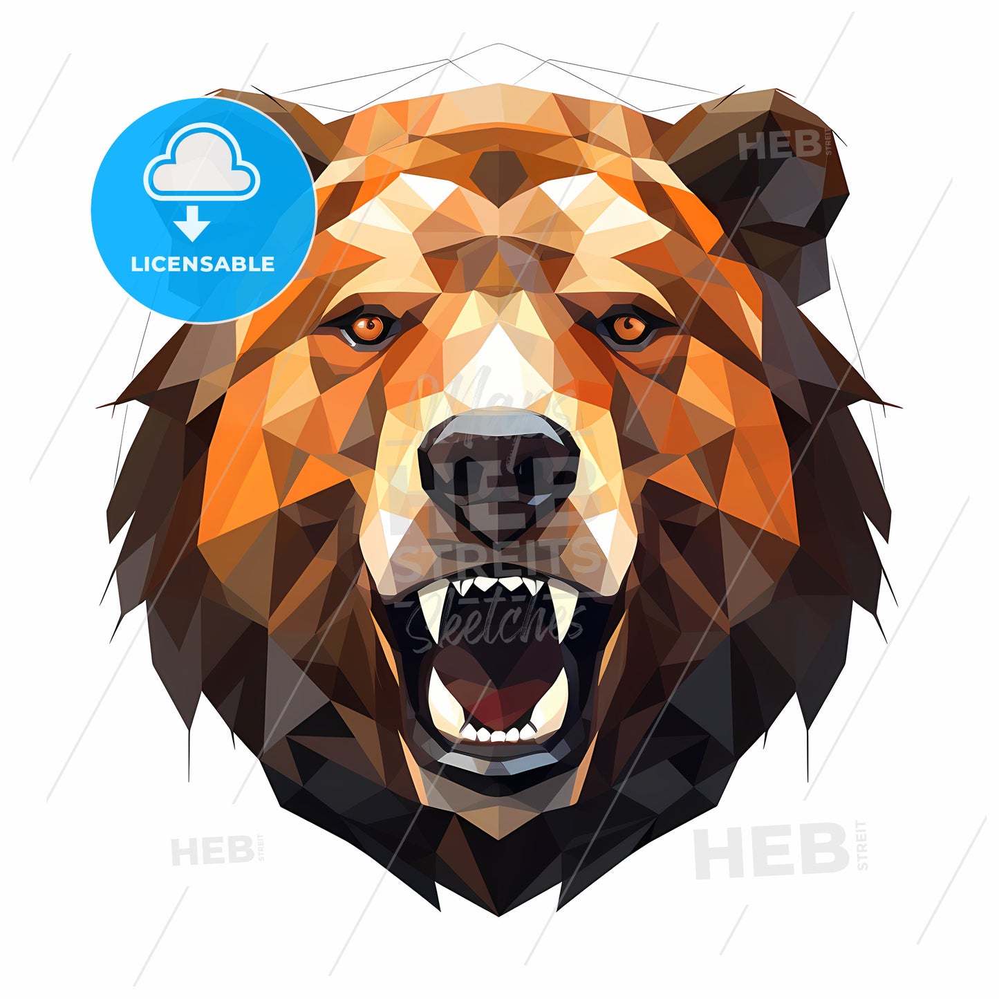 Bear With Its Mouth Open