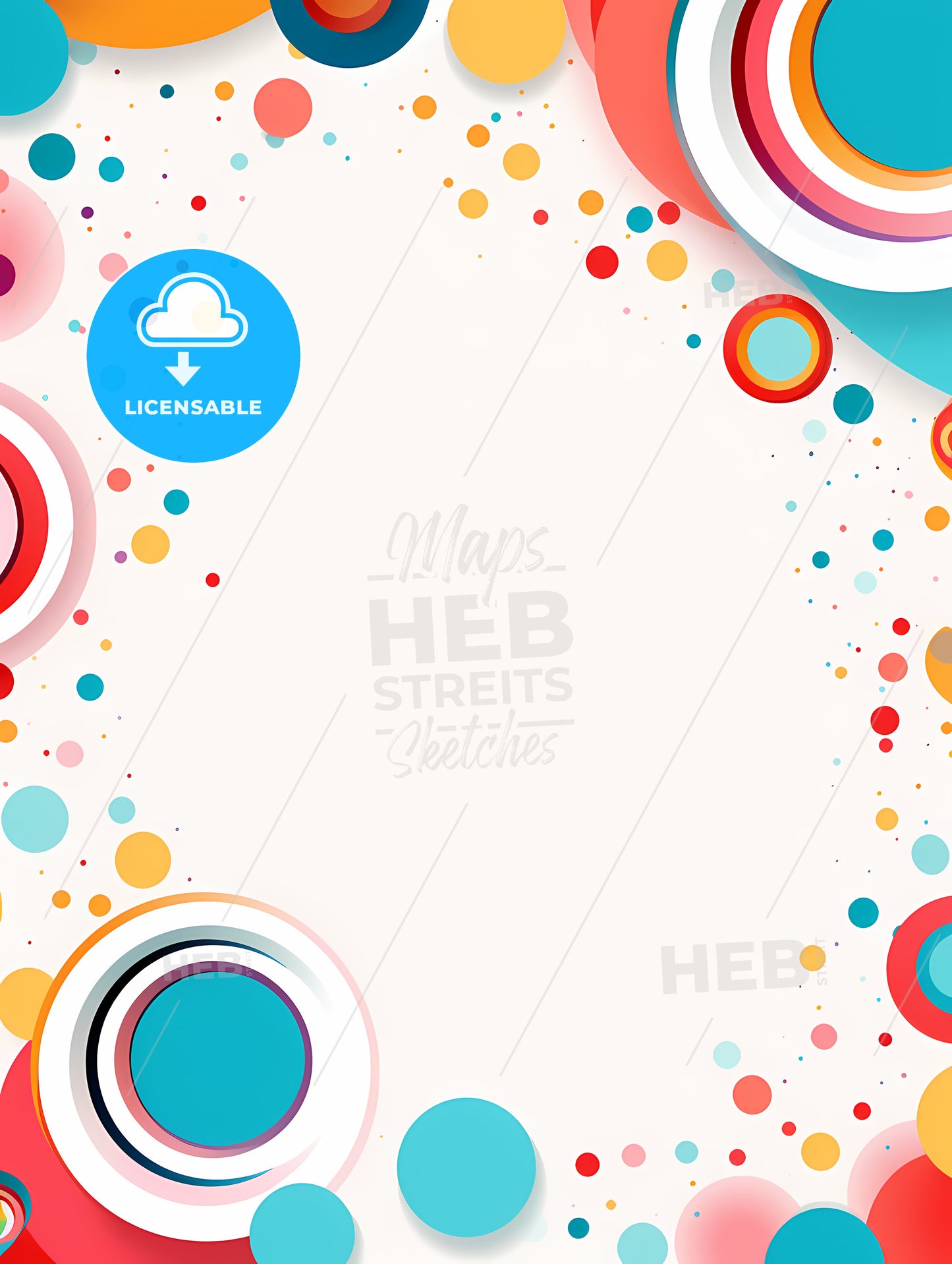 Colorful Circles And Dots