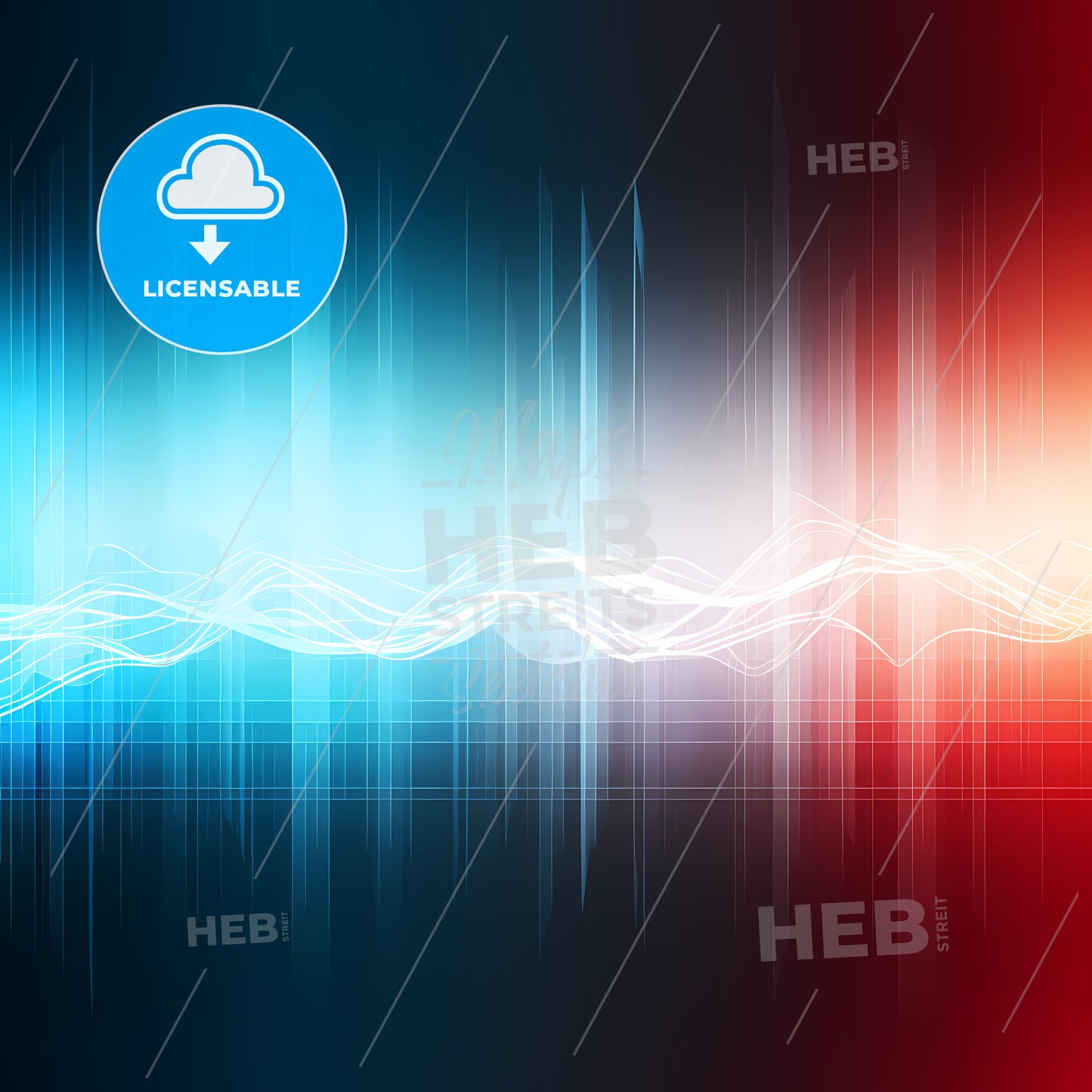 Colorful Background With Lines And Lines