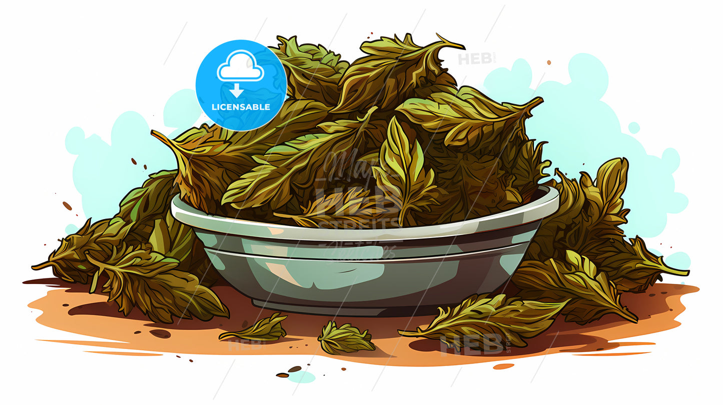 Bowl Of Leaves