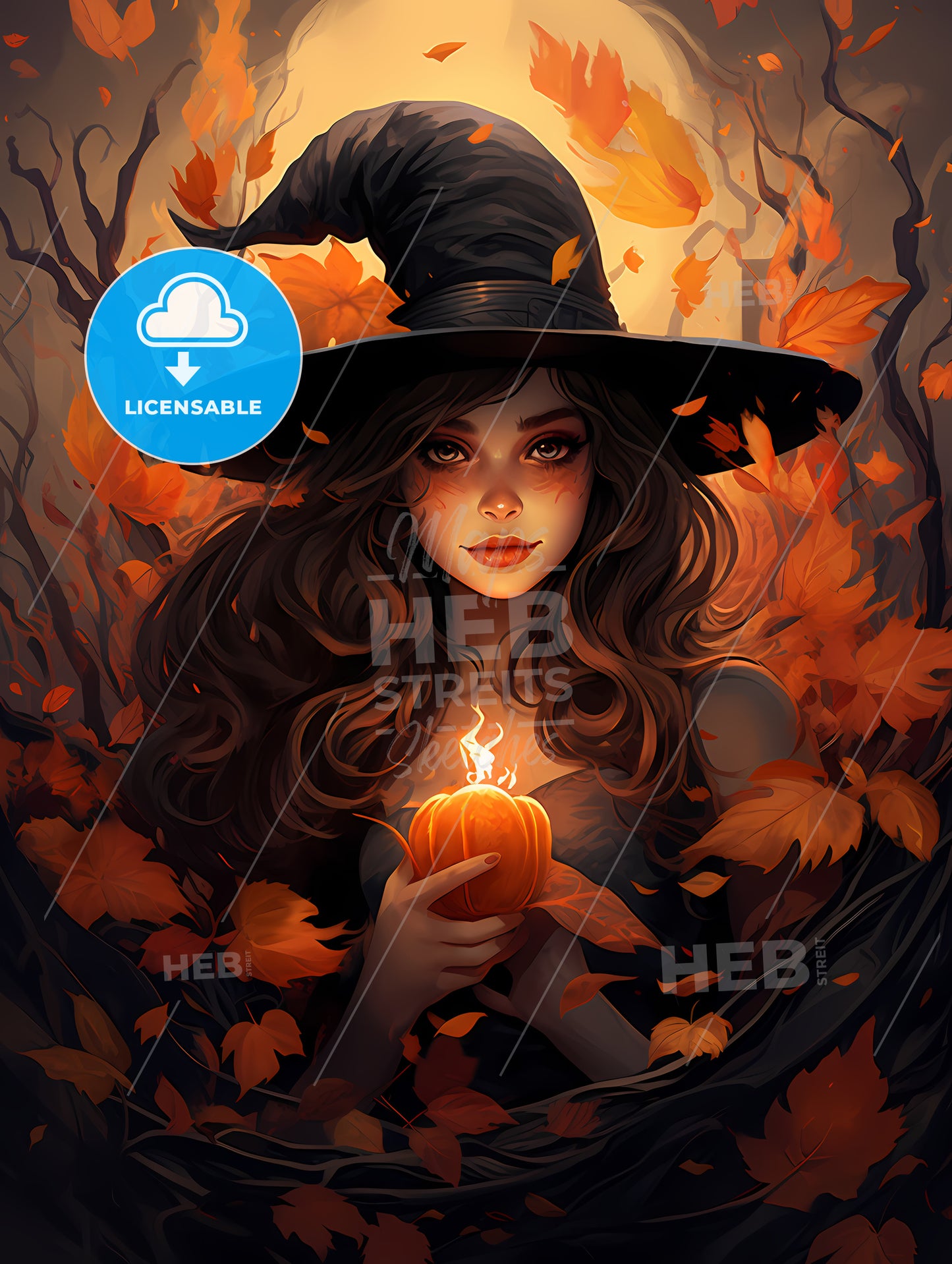 Cartoon Of A Person Holding A Pumpkin